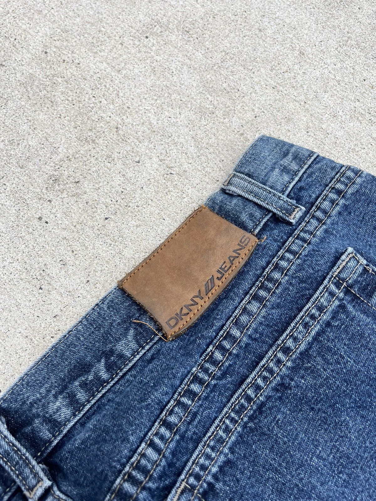 DKNY × JNCO × Vintage Crazy Vintage Y2K DKNY Baggy Jeans Unisex Size US 34 / EU 50 - 10 Thumbnail