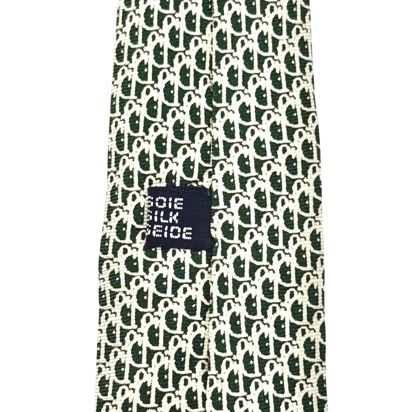 Christian Dior Monsieur Christian Dior Oblique Pattern Tie Size ONE SIZE - 7 Thumbnail