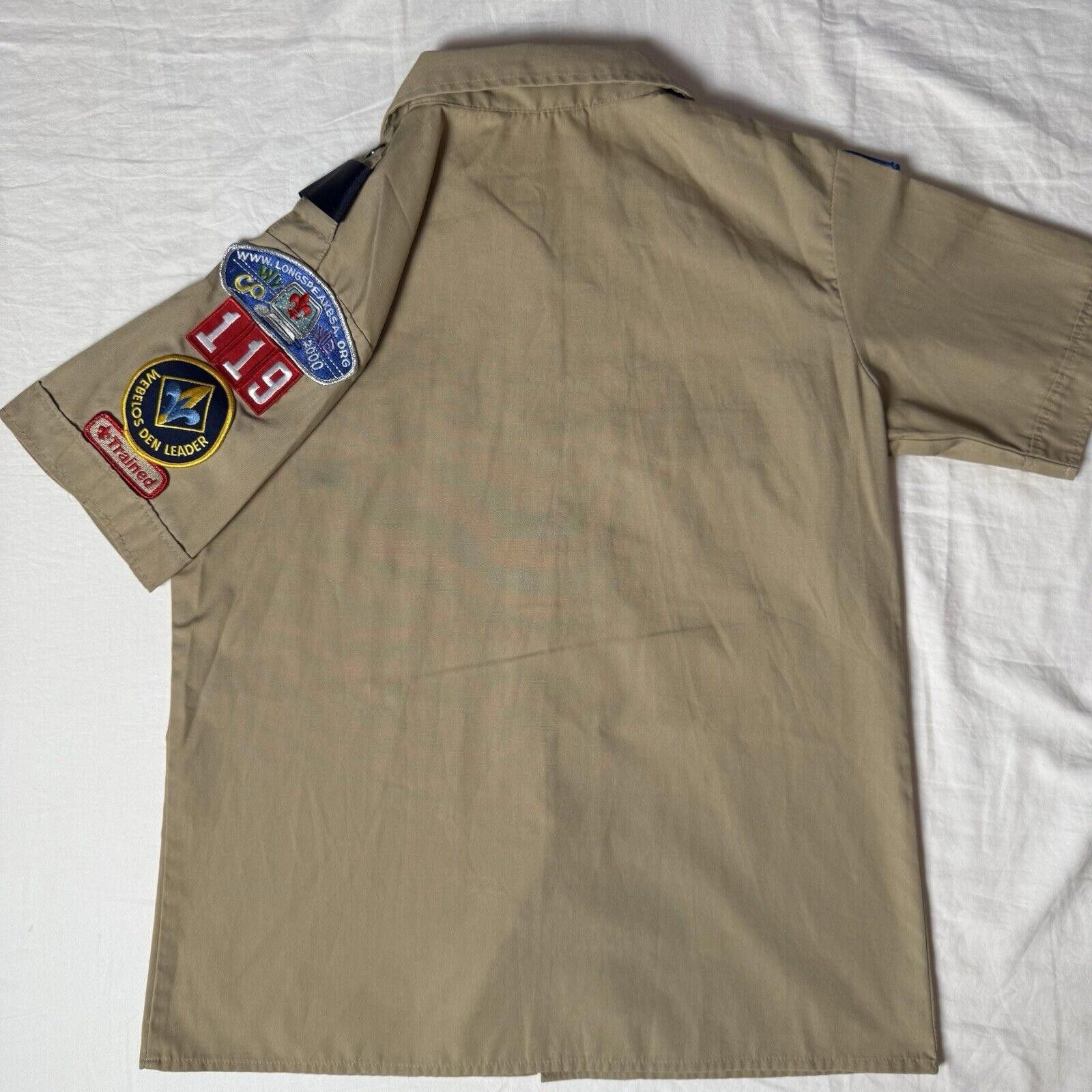 Designer Rare Boy Scouts Den Leader Official Blouse Sz M Longs Peak Size US XXS / EU 40 - 9 Thumbnail