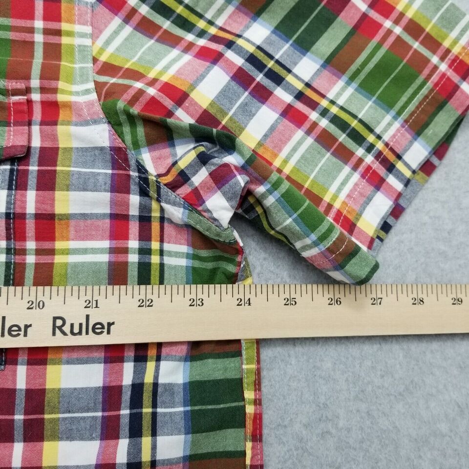 Eddie Bauer Eddie Bauer Shirt Mens Large Plaid Button Up Short Sleeve Size US L / EU 52-54 / 3 - 9 Thumbnail