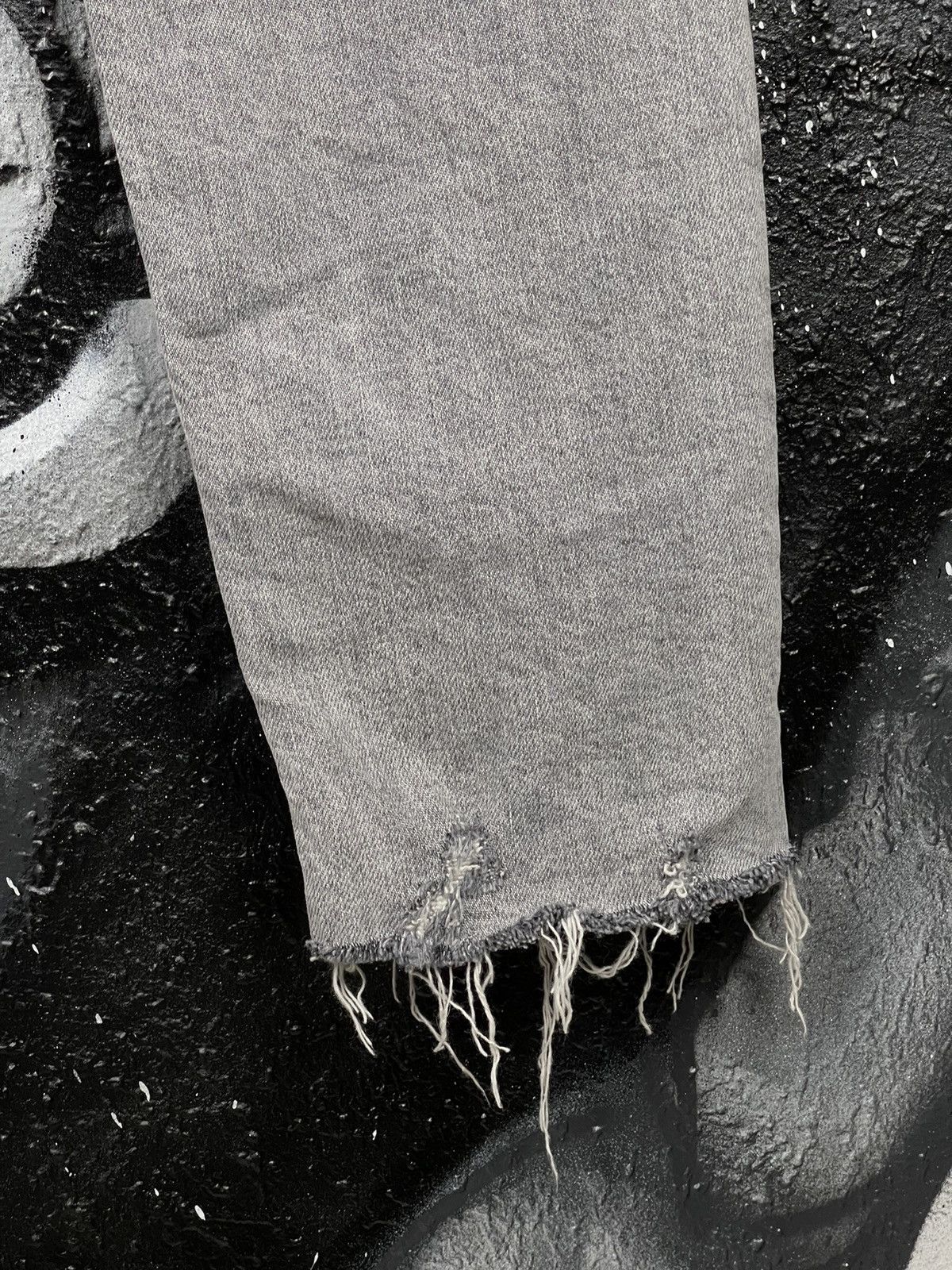 Agolde × Designer Agolde Los Angeles Washed Distressed Jeans Size 29 Size 29" - 9 Thumbnail