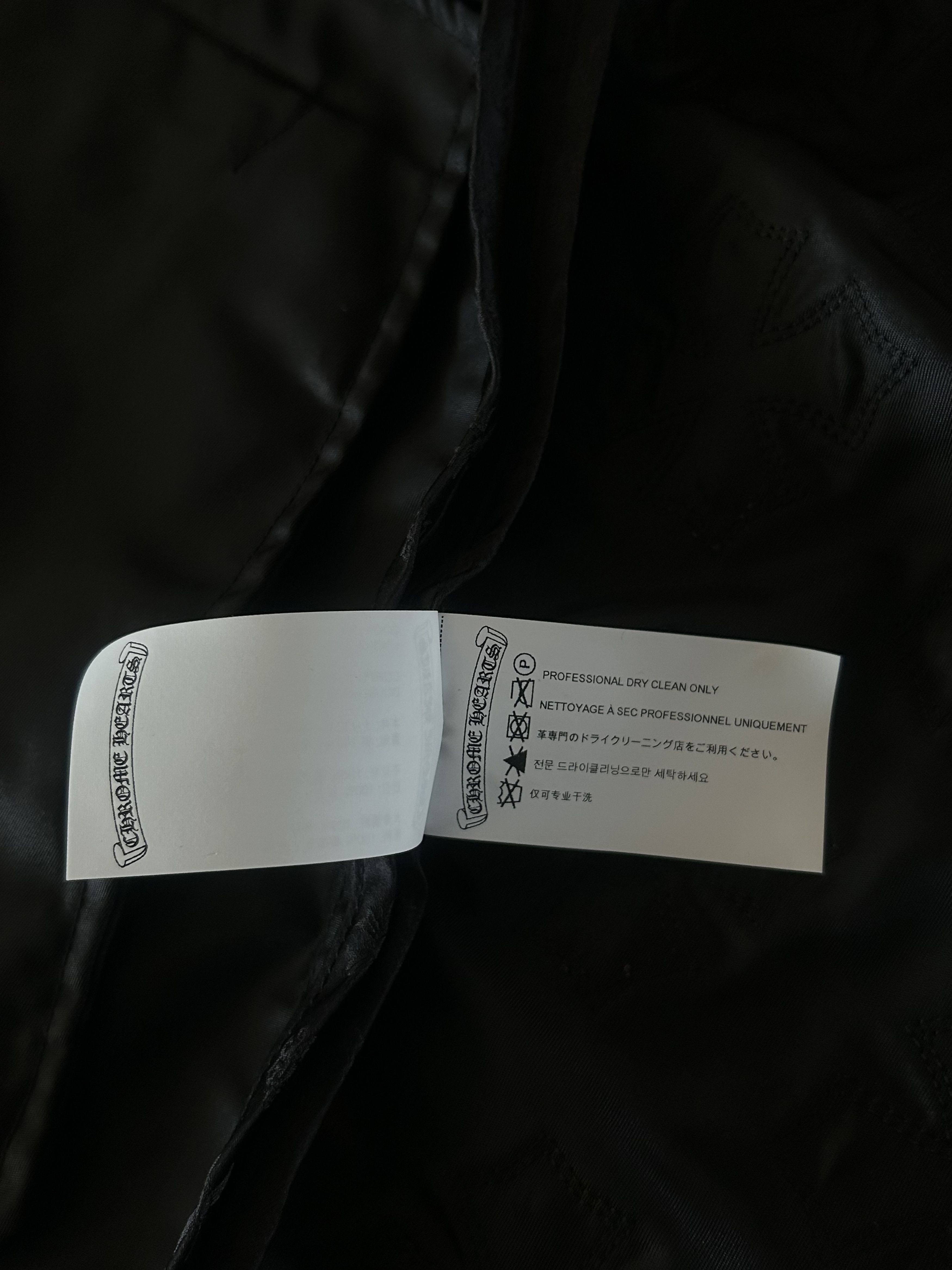Chrome Hearts Chrome Hearts Black Nylon Cross Patch Parka Jacket Size US XL / EU 56 / 4 - 5 Thumbnail