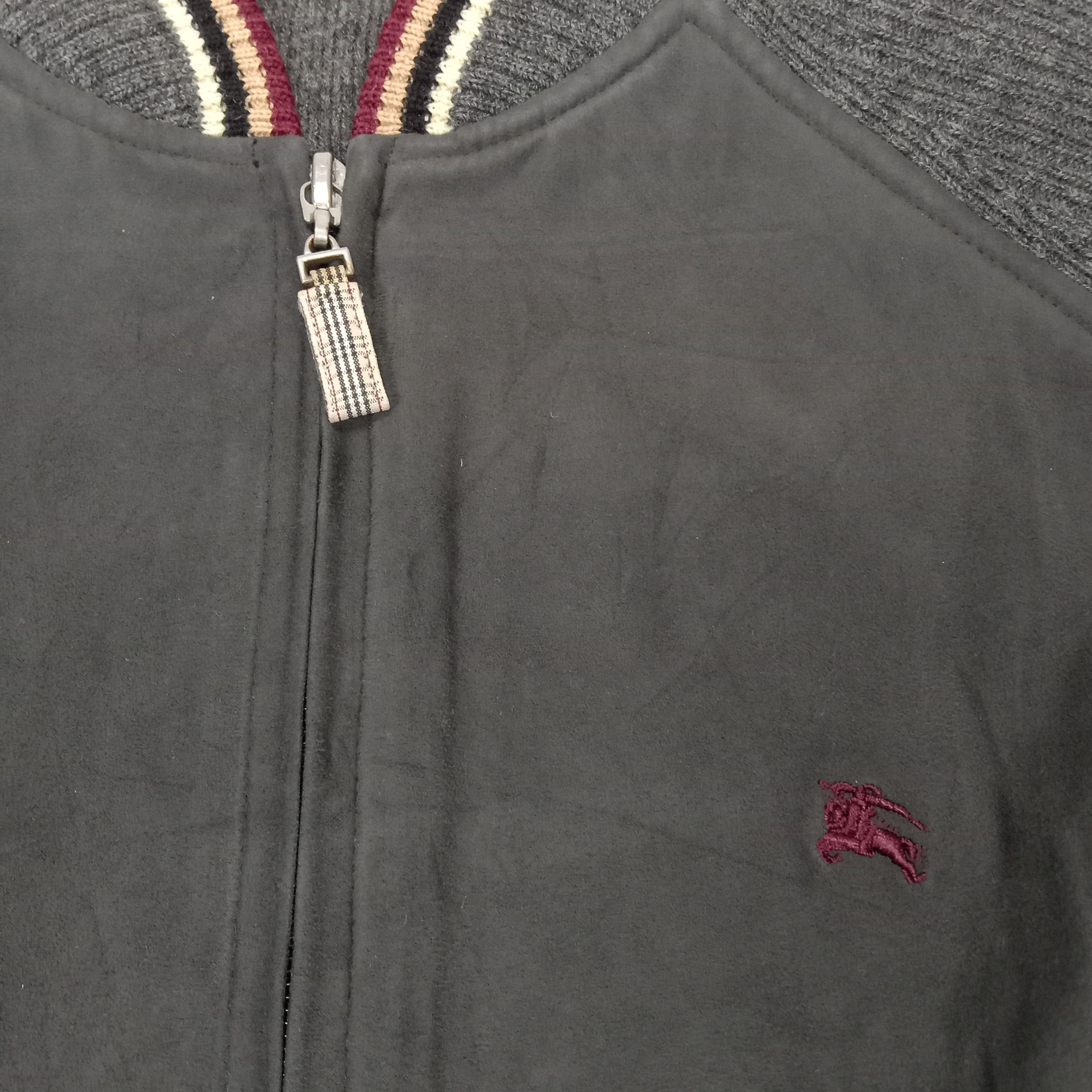 Burberry × Vintage Burberry Black Label Fashion Winter Style Sweater Jacket Size US S / EU 44-46 / 1 - 6 Thumbnail