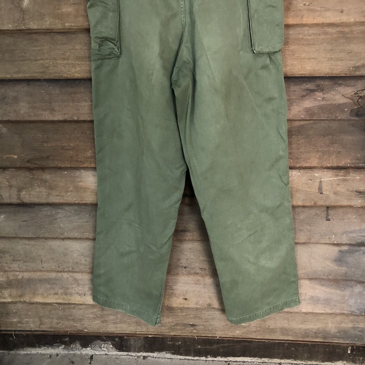 Japanese Brand DL Japan military army Green Cargo Multipocket Pants #S2754 Size US 32 / EU 48 - 12 Thumbnail