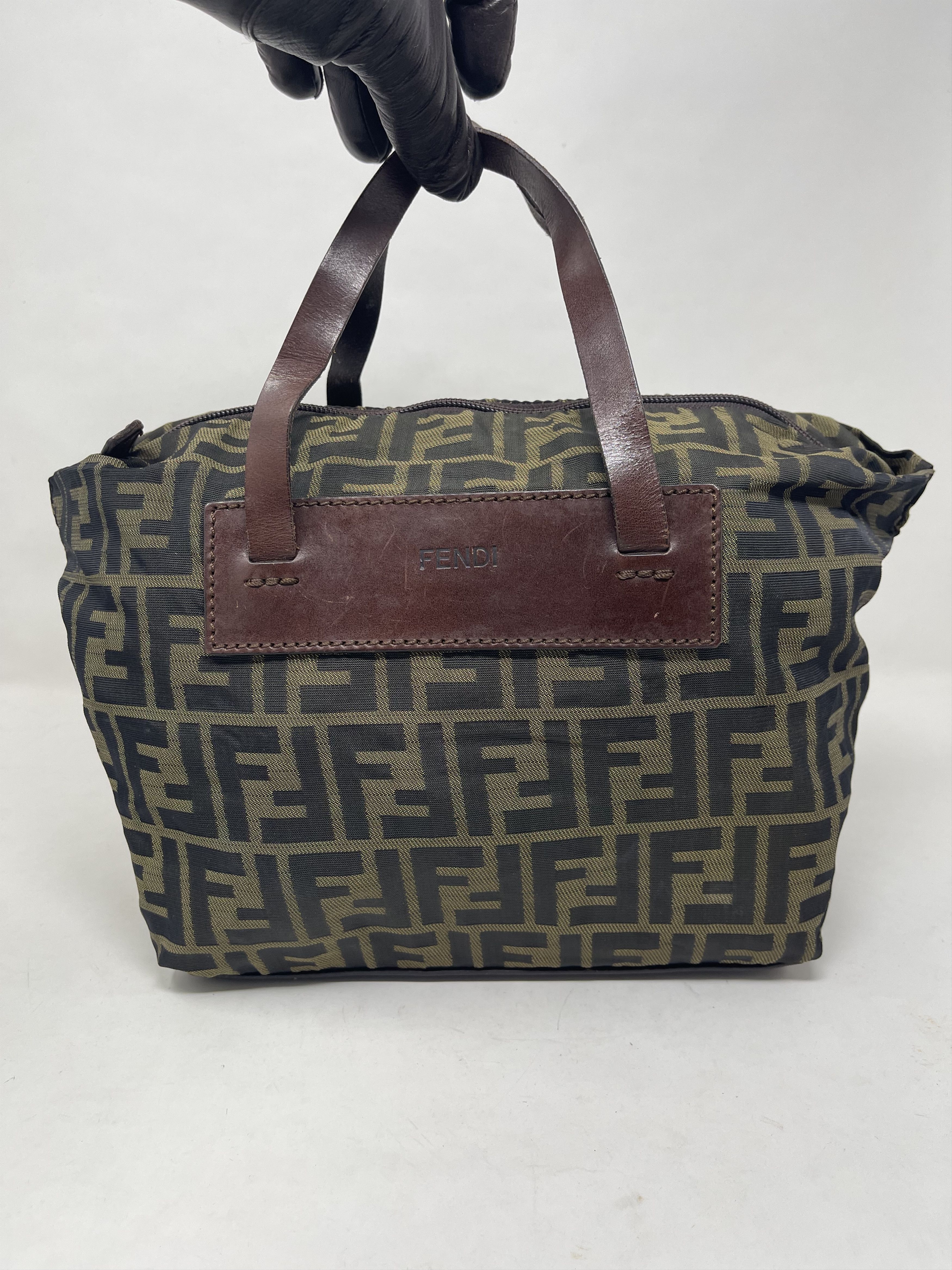 Fendi Vintage Fendi Zucca Monogram Tote Bag Size ONE SIZE - 1 Thumbnail