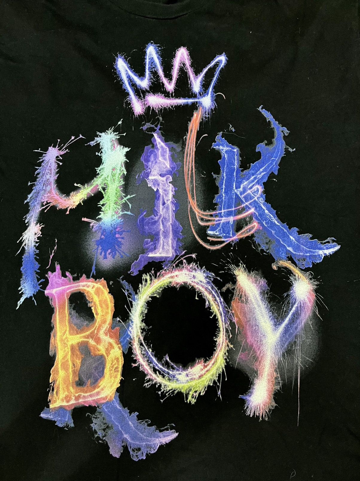 Seditionaries Milkboy Neon Light Logo Punk Shirt Size US L / EU 52-54 / 3 - 3 Thumbnail
