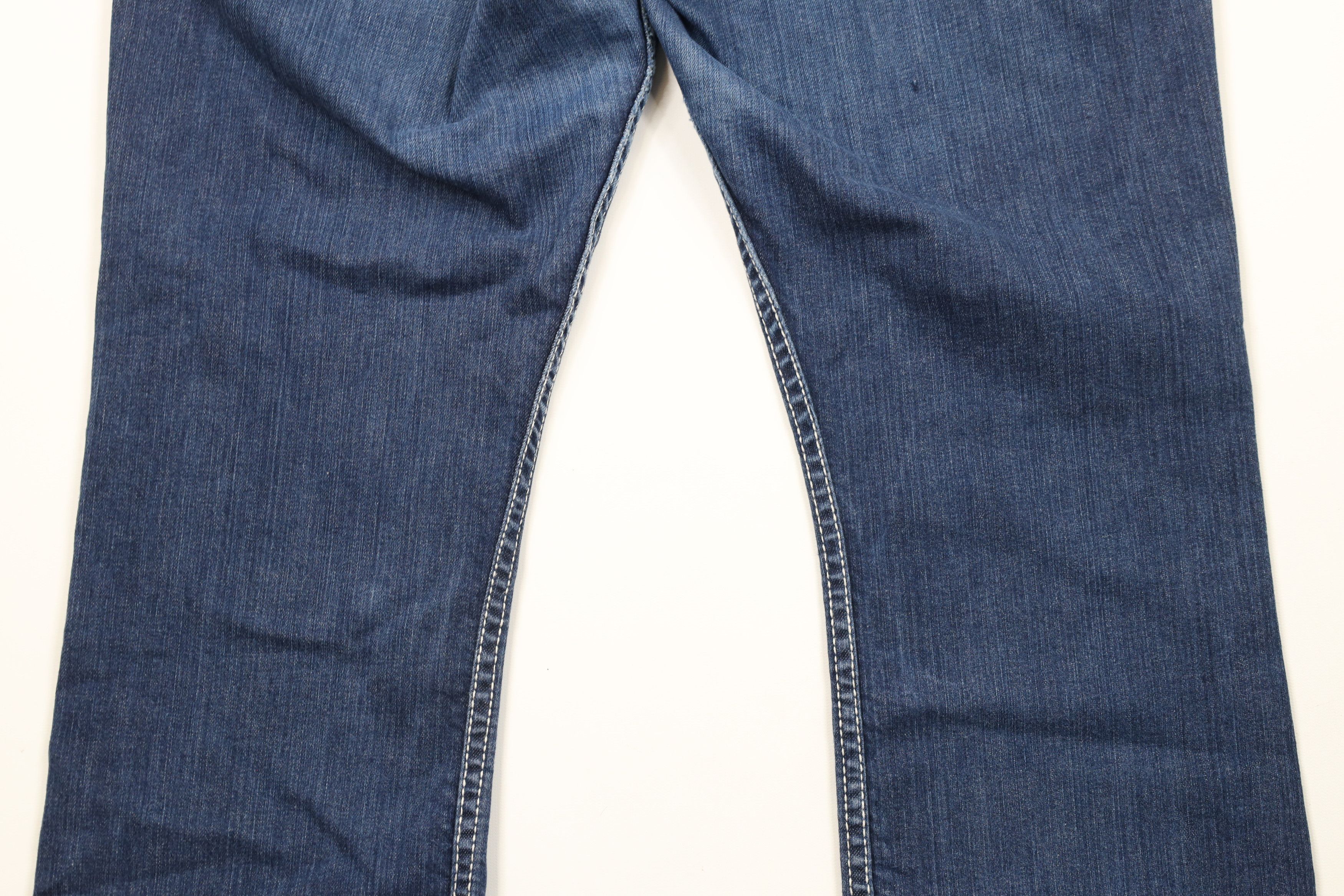 Vintage Buckle BKE Denim Stretch Boot Cut Denim Jeans Blue Size 32" / US 10 / IT 46 - 12 Thumbnail