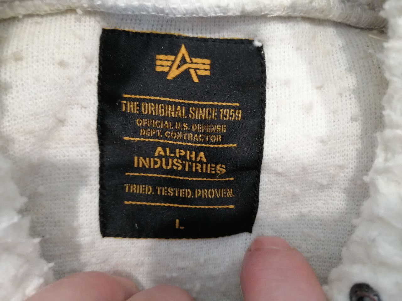 Alpha Industries Alpha Industries Inc Teddy Hoodie Size L Size US L / EU 52-54 / 3 - 6 Thumbnail