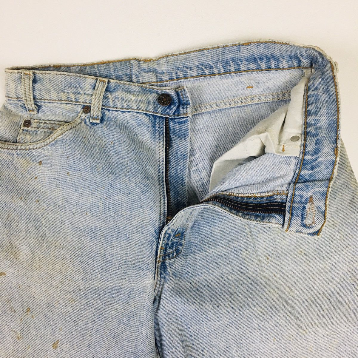 Levi's Vintage 80s Levi’s 550 Orange Tab Made in USA Size US 33 - 8 Thumbnail