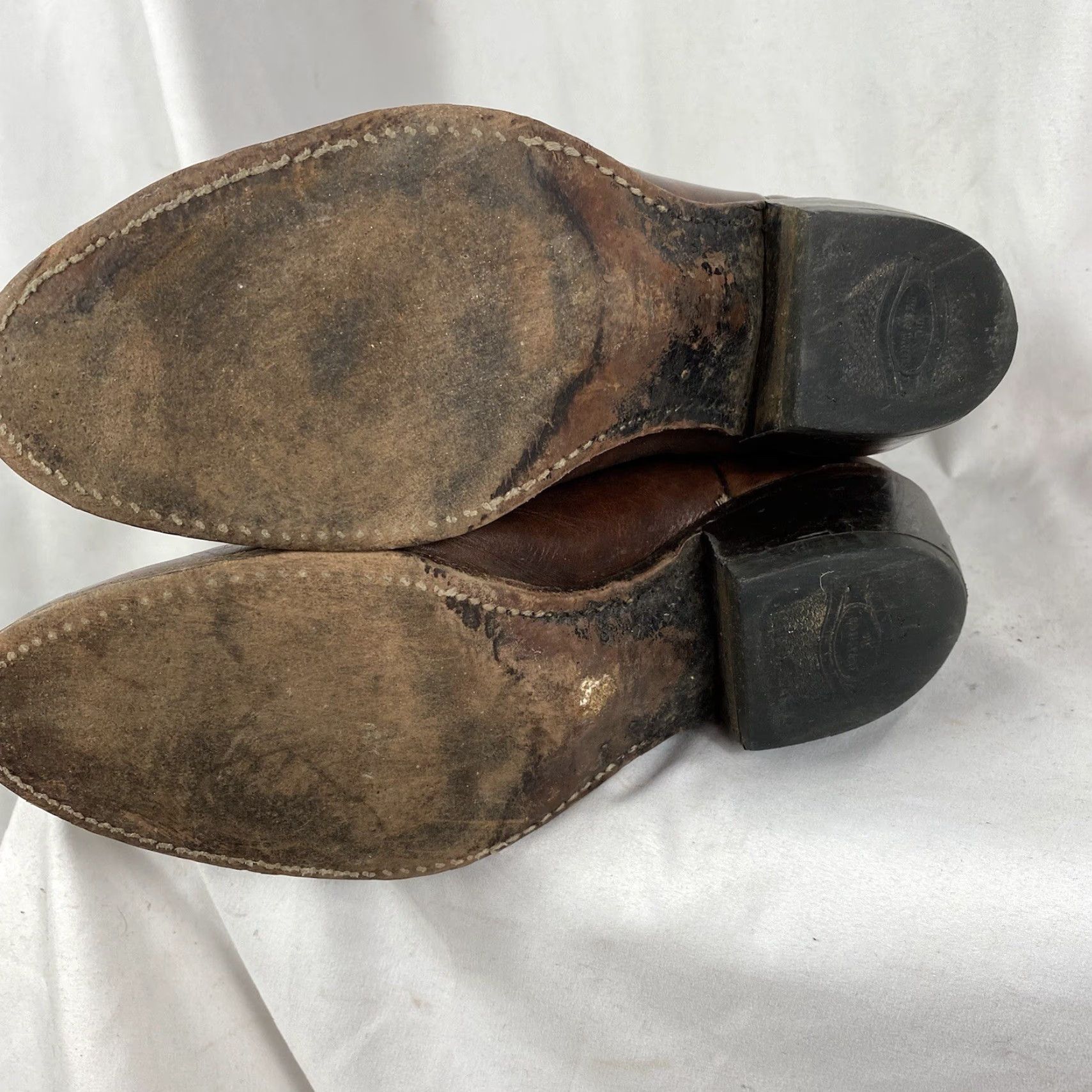 Durango VINTAGE Durango Boots Leather Cowboy Boots 8.5 Mens Womens Size 8.5 Leather Cowboy Boots 90s Event Durango Boots Vintage Leather Cowboy Boots Size US 9 / EU 42 - 4 Thumbnail