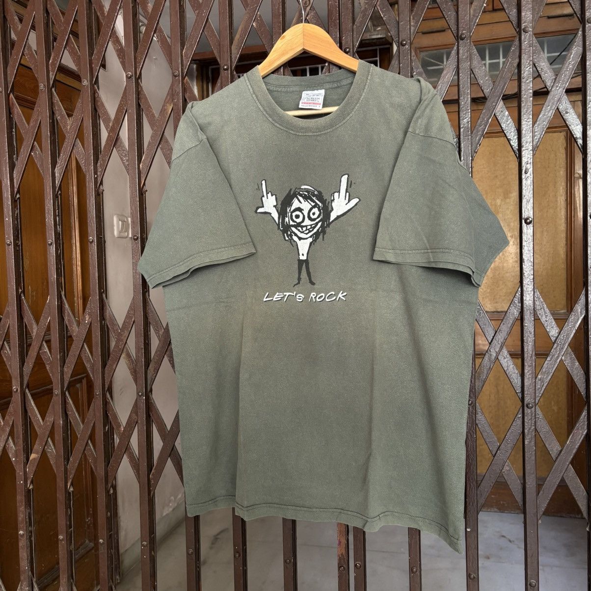 Ozzy Osbourne Vintage 2000 Ozzy Osbourne ‘Let’s Rock’ 00s T shirt Size US XL / EU 56 / 4 - 2 Thumbnail