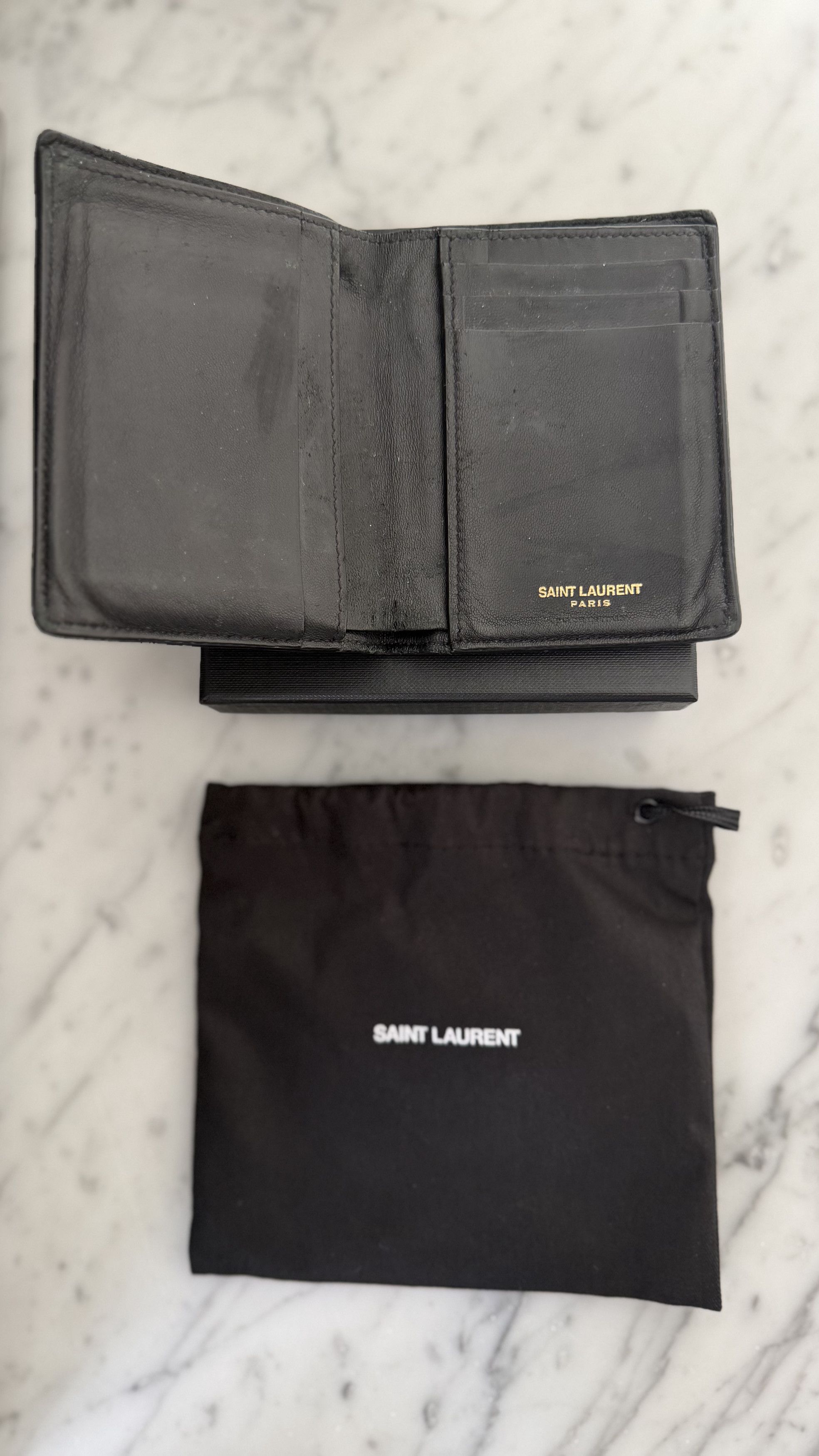 Yves Saint Laurent Yves Saint Laurent 668736 DZEDW Wallet #230-000-374-2647 Size ONE SIZE - 6 Thumbnail