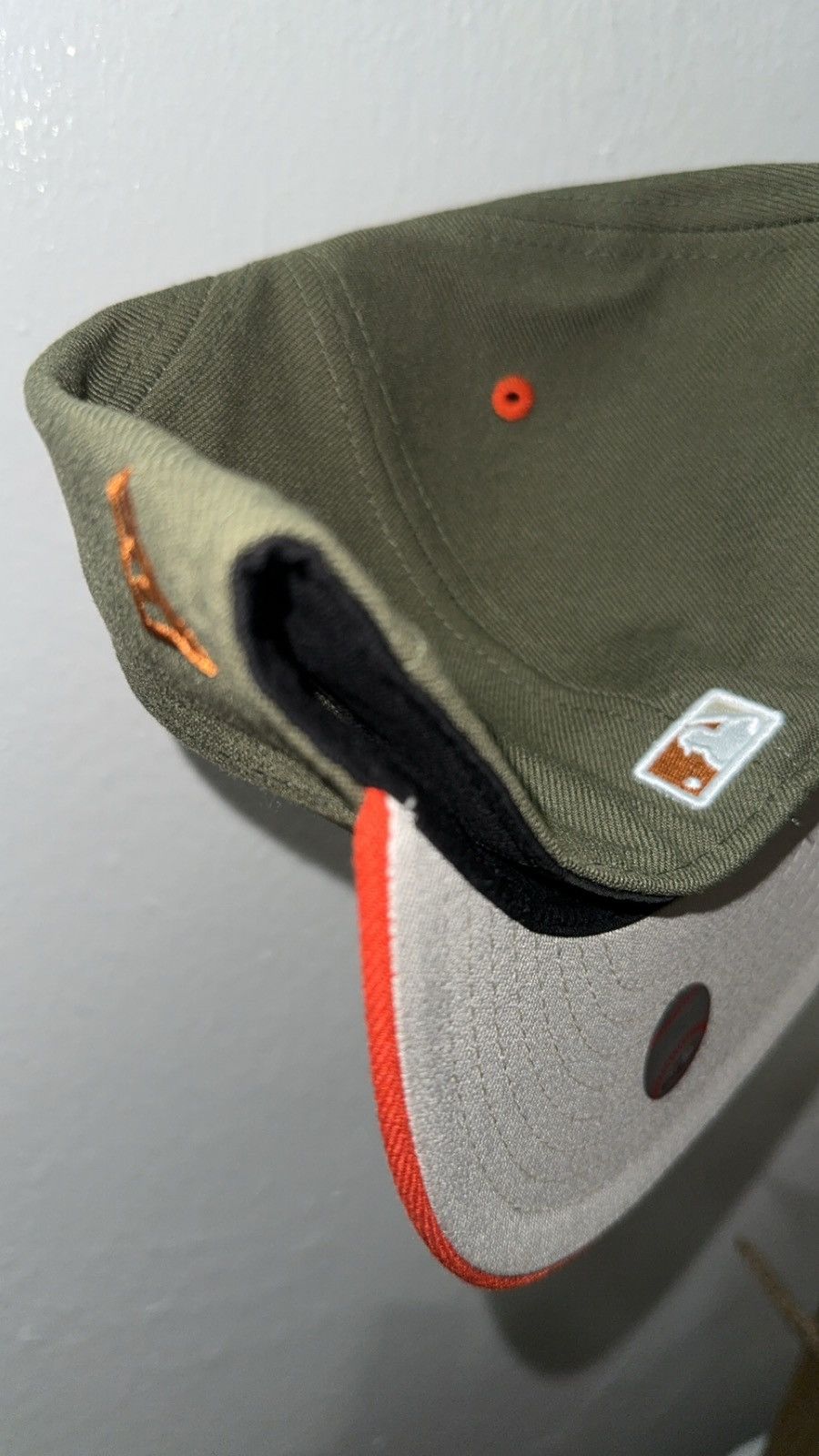 New Era New Era 59fifty Olive Cleveland Indians Fitted Hat Size ONE SIZE - 4 Thumbnail