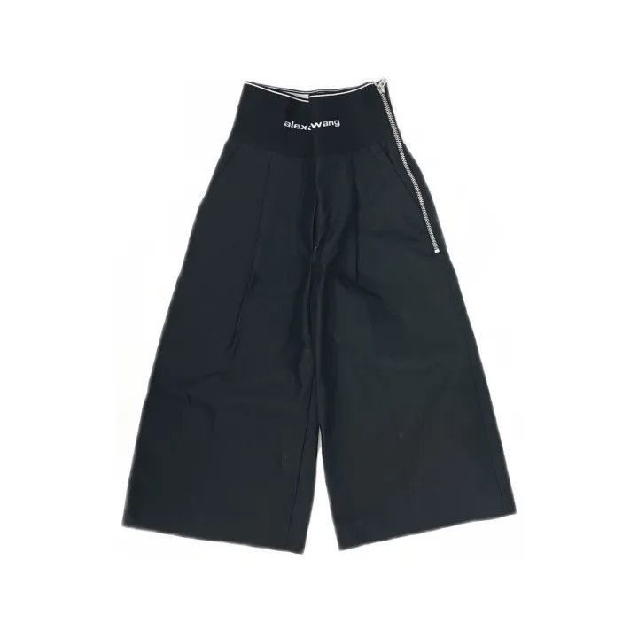 Alexander Wang Alexander Wang Black Wide-Leg Casual Pants - Size 22" - 2 Thumbnail