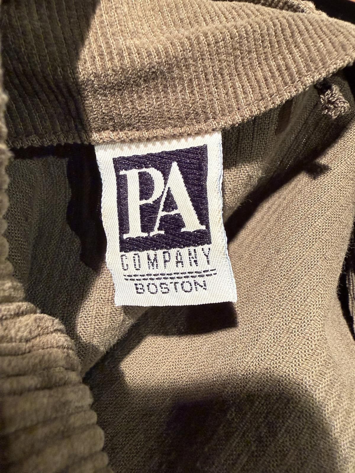 Unknown London PA Company Boston Vintage Brown Corduroy Zip-Up Jacket Size ONE SIZE - 4 Thumbnail
