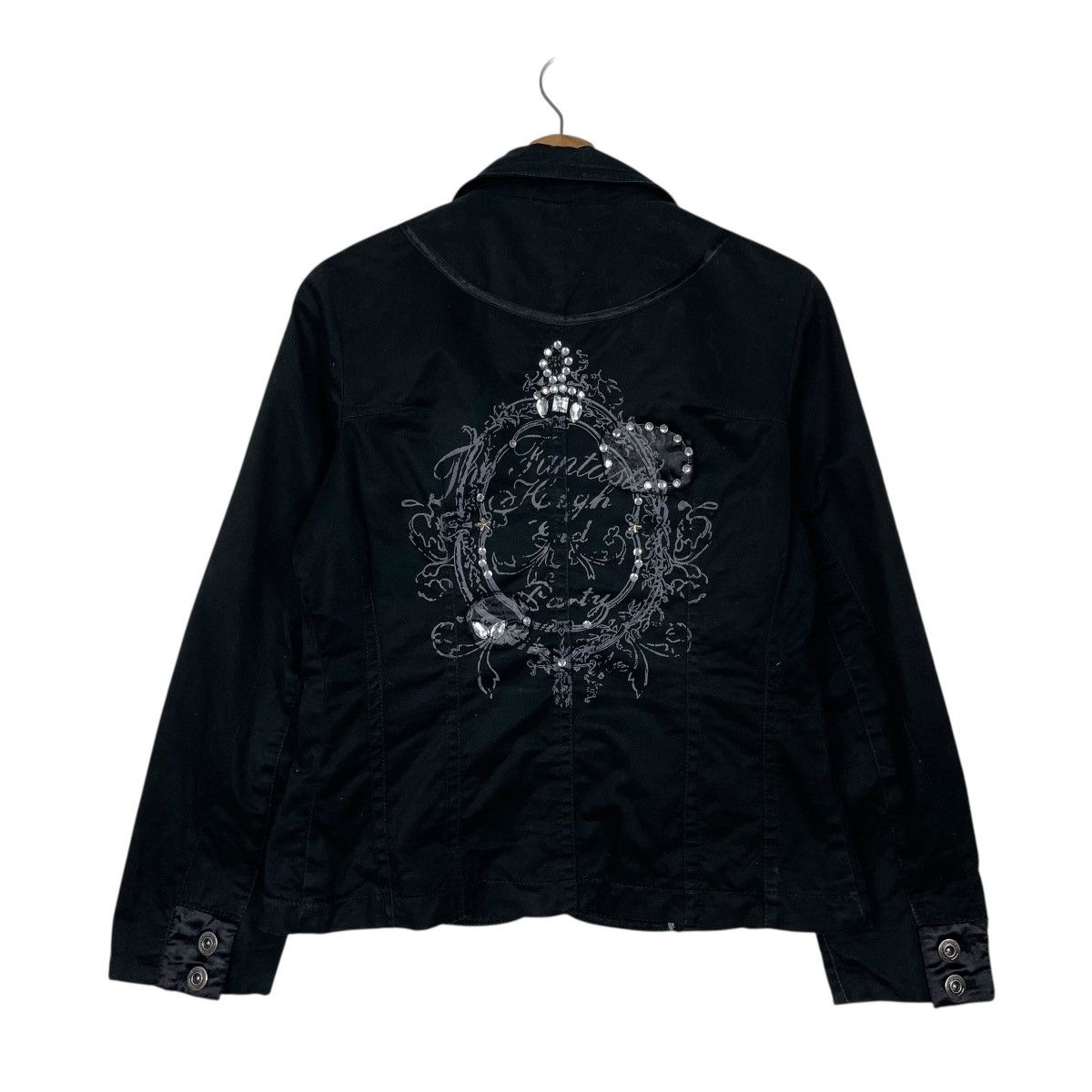 Other Black Punk QS Crop Jacket Size XS / US 0-2 / IT 36-38 - 7 Thumbnail