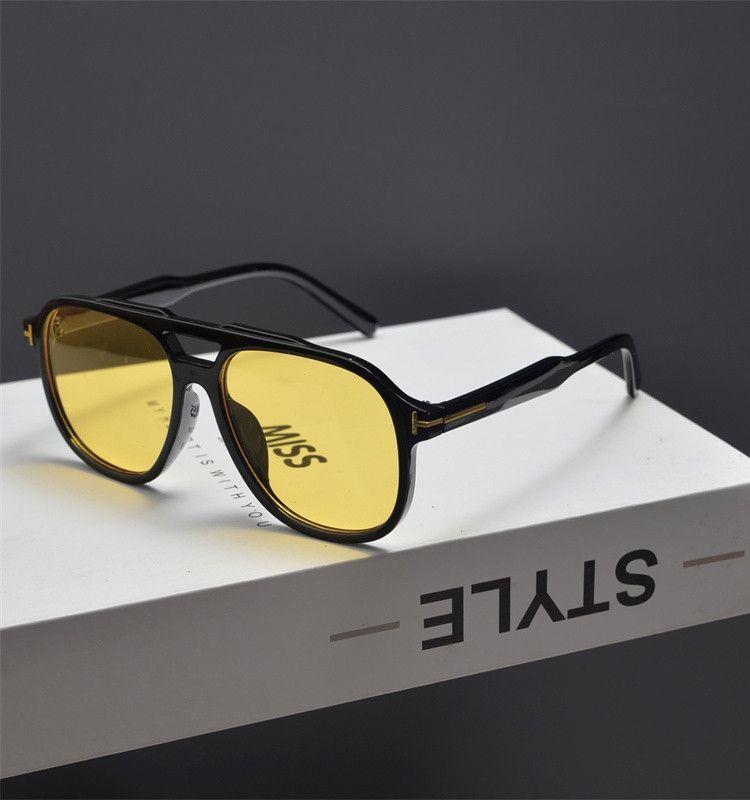 VIBE Vintage Street ins style custom avant-garde sunglasses Size ONE SIZE - 3 Thumbnail
