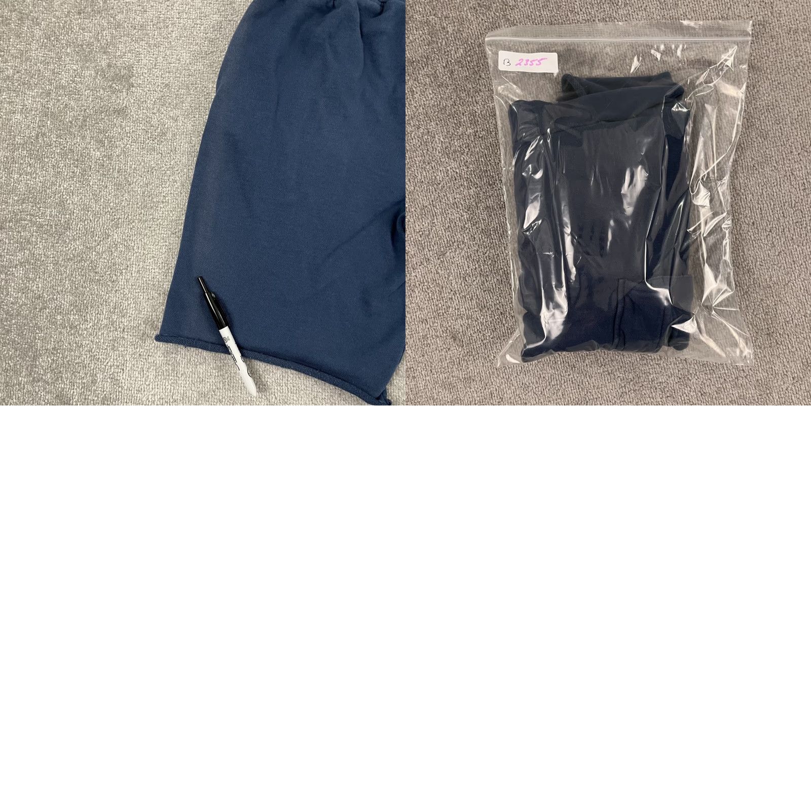 Stampd Stampd Cargo Sweat Shorts Men XL / 10" Blue Fleece Streetwear Hip Hop Sweat Shorts Size US 36 / EU 52 - 9 Thumbnail