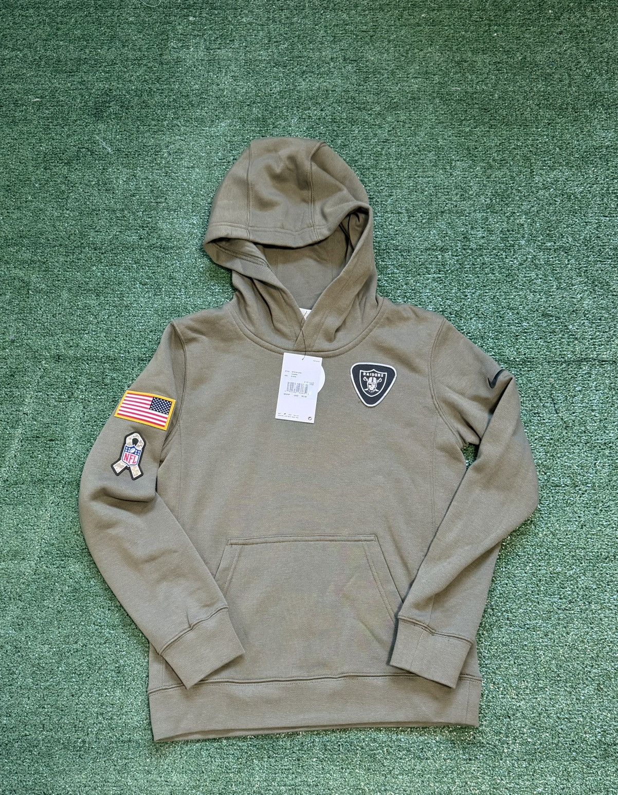 Nike Las Vegas Raiders Hoodie Nike Salute To Service Youth Size US M / EU 48-50 / 2 - 1 Thumbnail