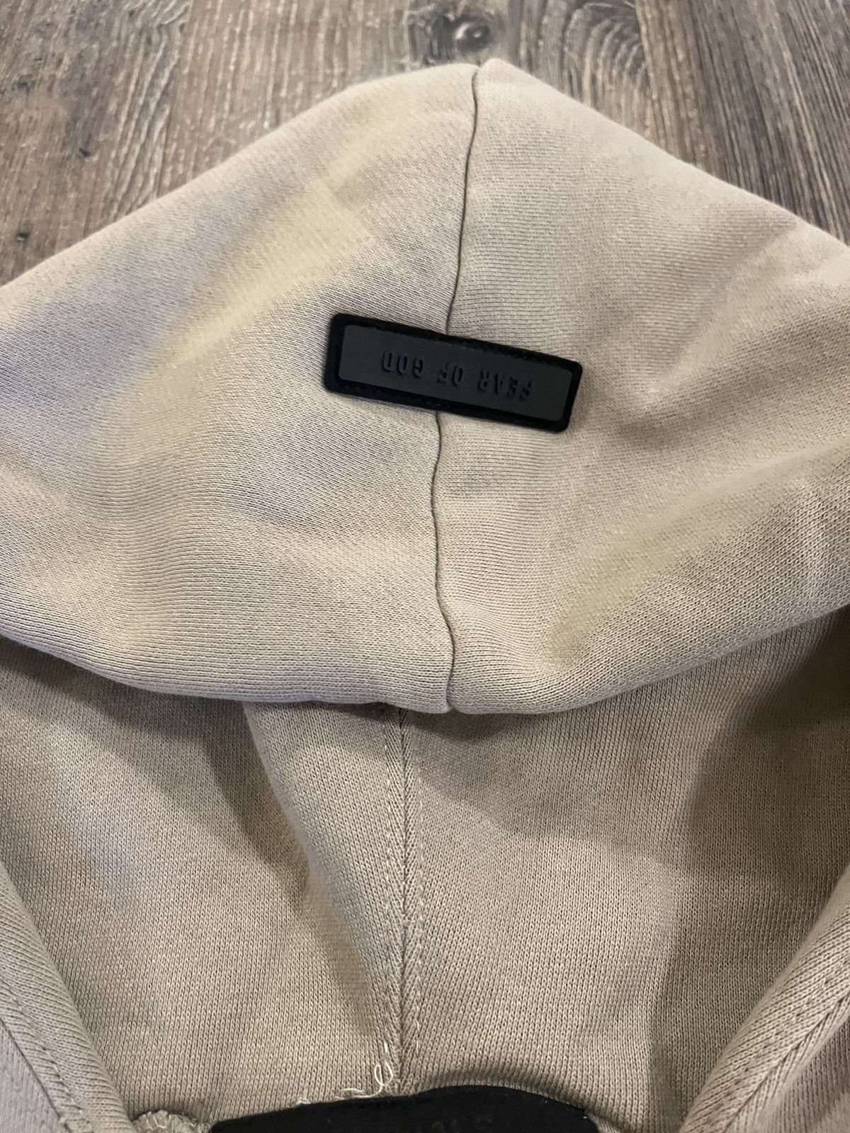FOG Fear of God Essentials Pullover Hoodie Applique Logo Size US M / EU 48-50 / 2 - 3 Thumbnail