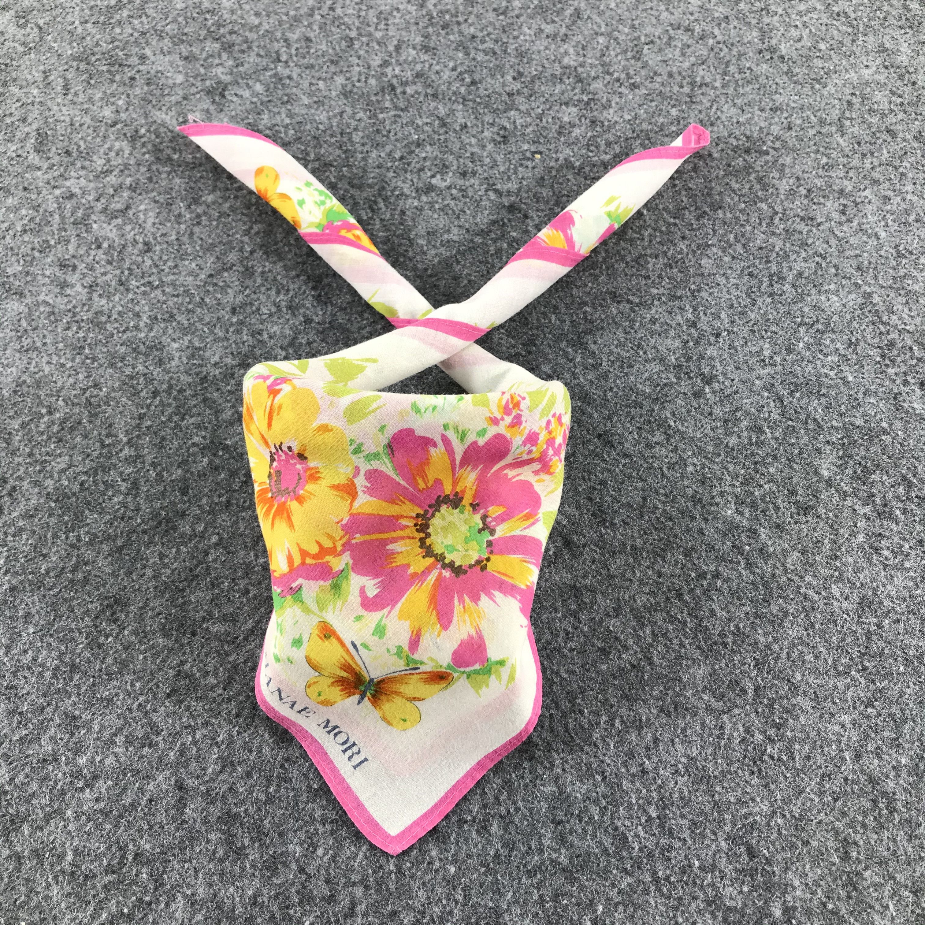 Hanae Mori Hanae Mori Handkerchief Neckerchief Bandana H580 Size ONE SIZE - 1 Thumbnail