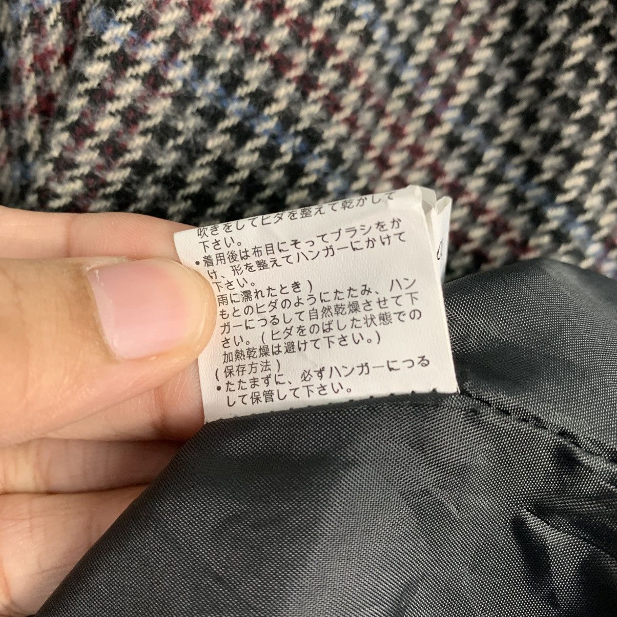 Japanese Brand Japanese Brand Begum Houndstooth Double Breasted Style Coat Size L / US 10 / IT 46 - 21 Thumbnail