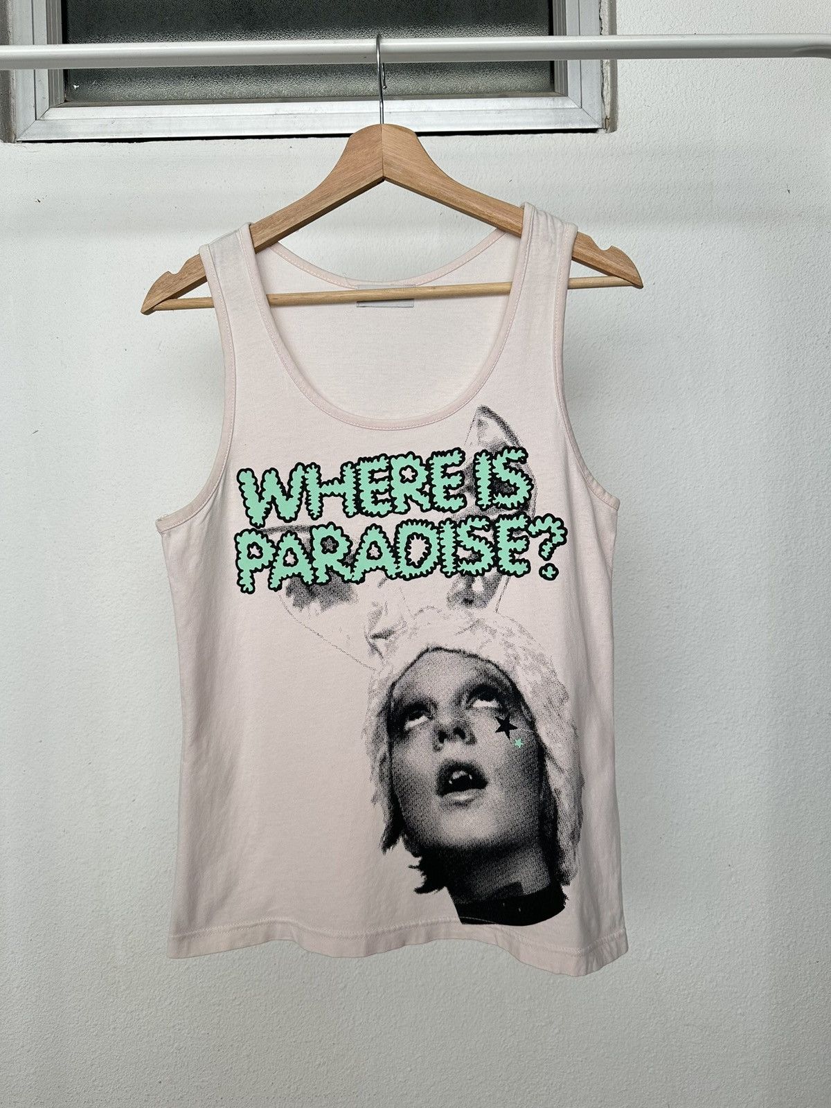Hysteric Glamour 00's World Wide Love '' Where is Paradise '' tank Size US M / EU 48-50 / 2 - 5 Thumbnail