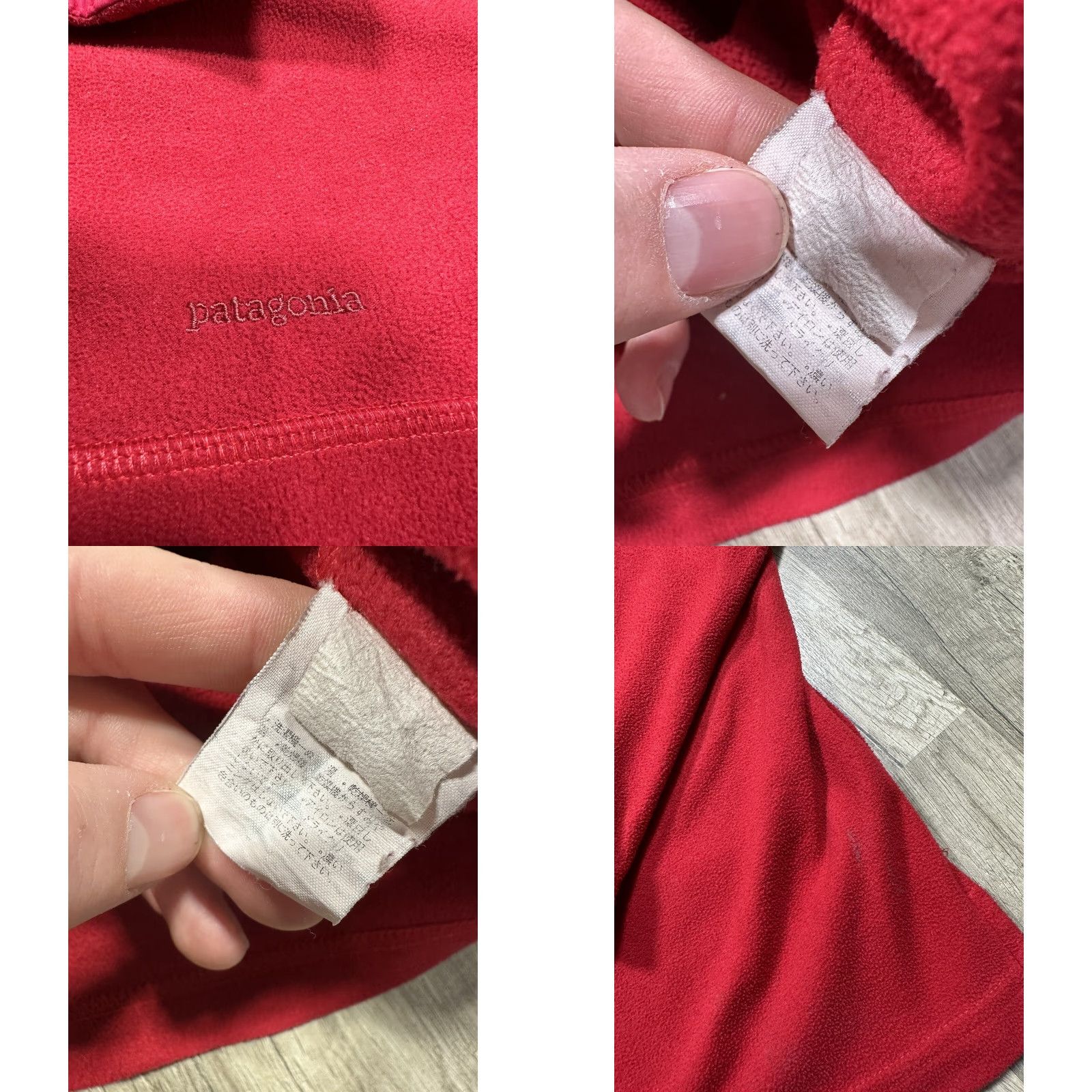 Patagonia VINTAGE Patagonia Synchilla Pullover Jacket Mens M Red Made in USA Size US M / EU 48-50 / 2 - 8 Thumbnail