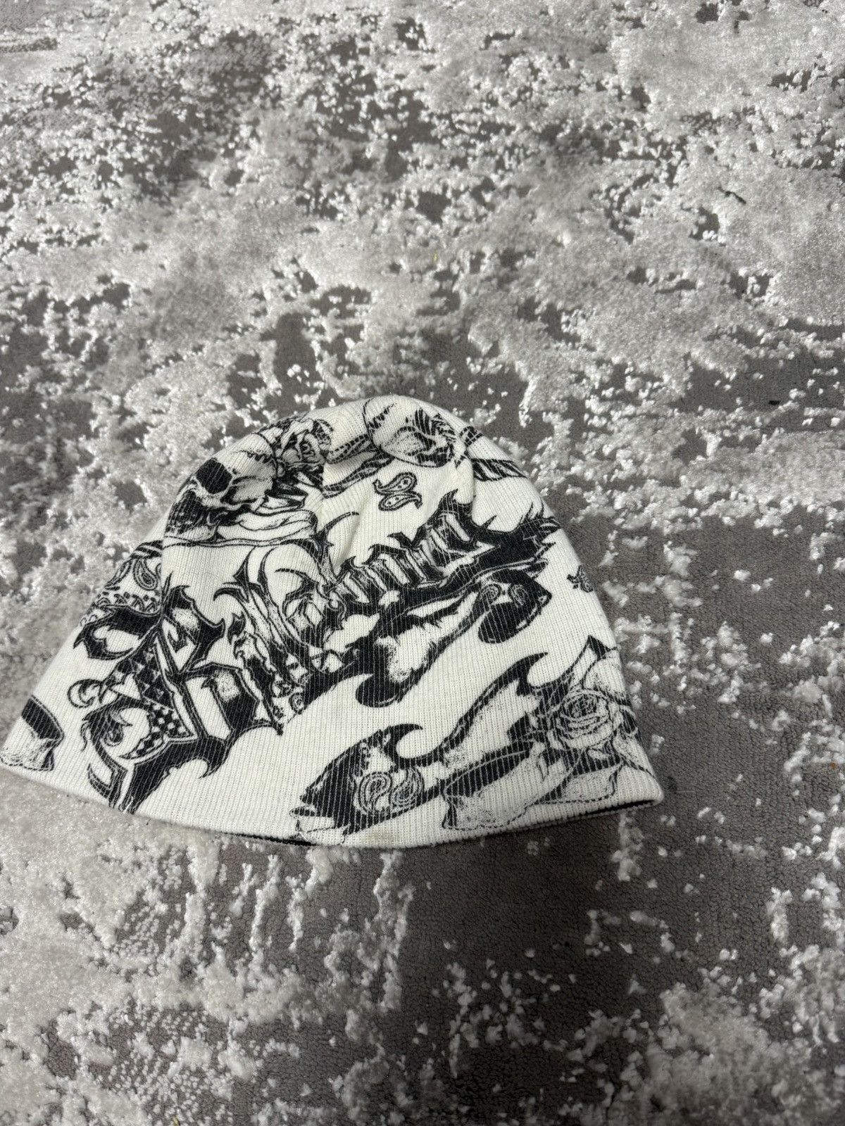 Billabong Y2K hat Billabong scull bones cap 90s punk gothic skeleton Size ONE SIZE - 1 Thumbnail