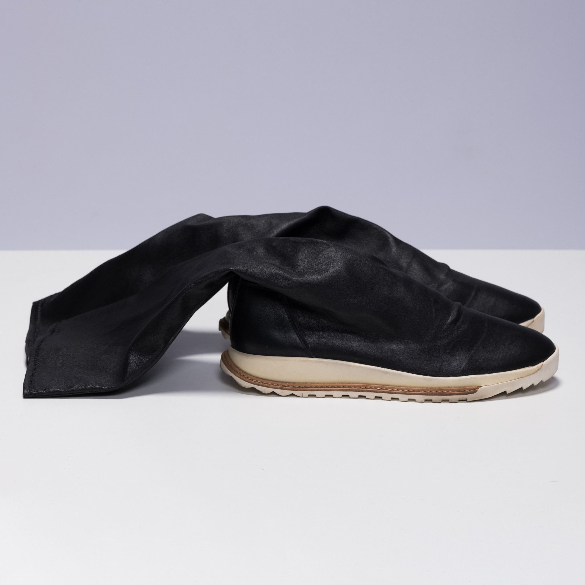 Hood Rubber × Rick Owens Rick Owens Socks Dirt Grafton Boot Sneaker SS18 Size US 8 / EU 41 - 2 Thumbnail