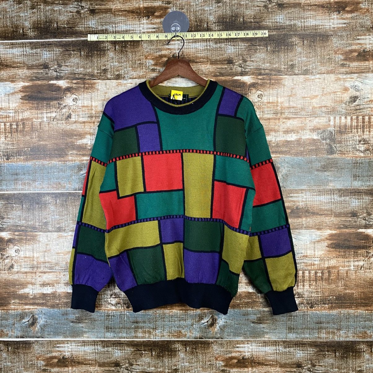 DL Viesten made in japan checkered Multicolor Knitwear #C869