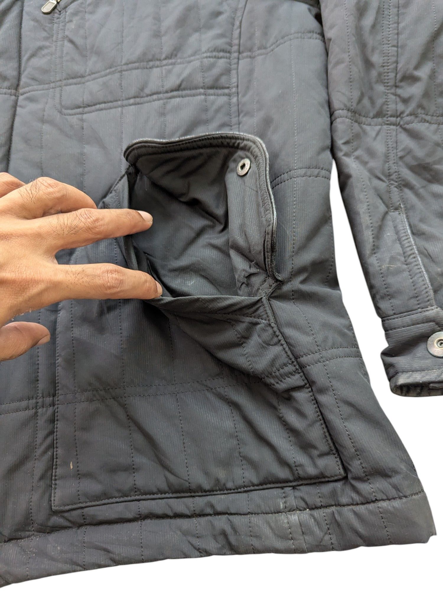 ALAIN DELON Vintage Alain Delon Quilted Jacket Size US L / EU 52-54 / 3 - 9 Thumbnail