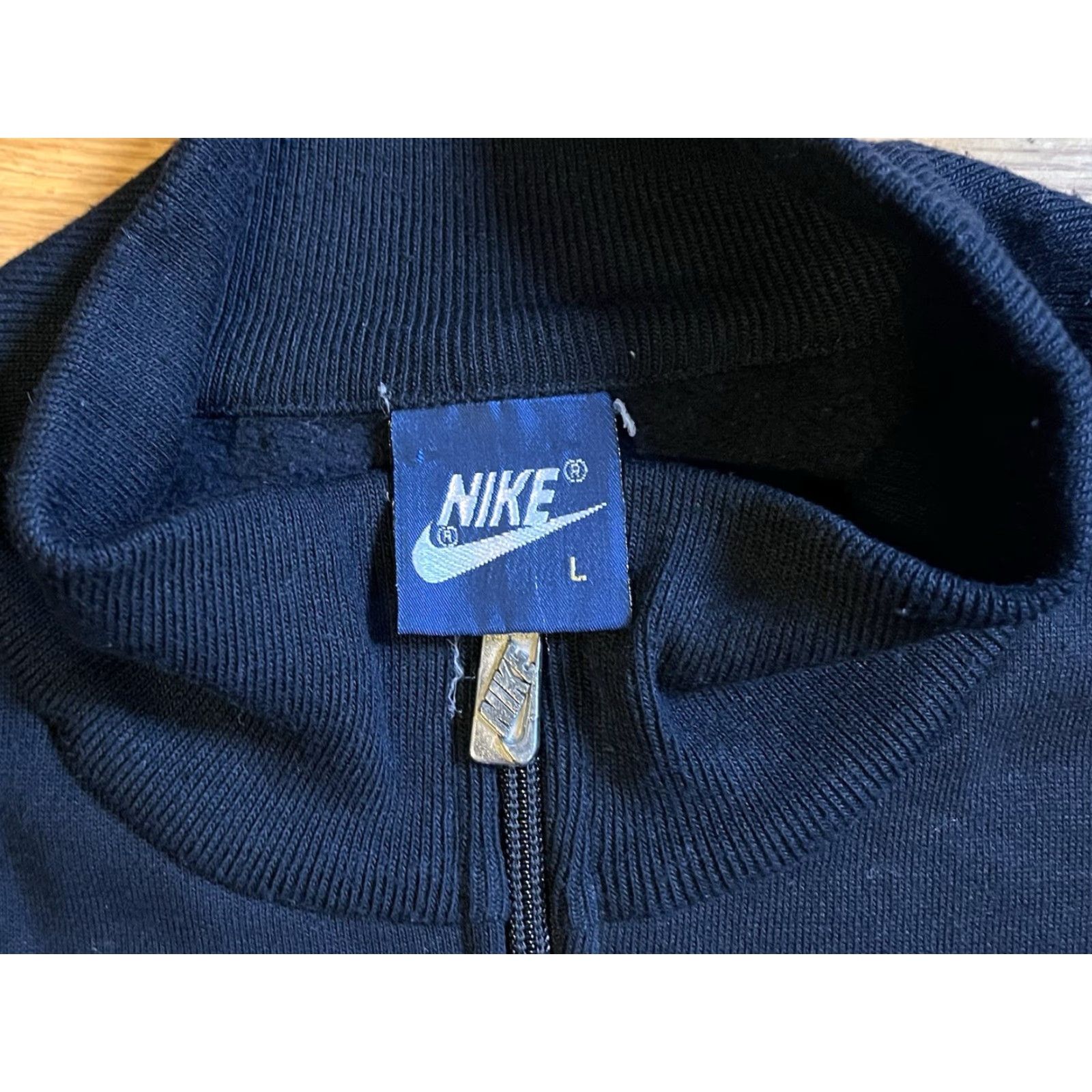 Nike VINTAGE Nike Vest Full Zip Fleece Men’s Large Black 90s Sports Outdoor Casual Size US L / EU 52-54 / 3 - 5 Thumbnail