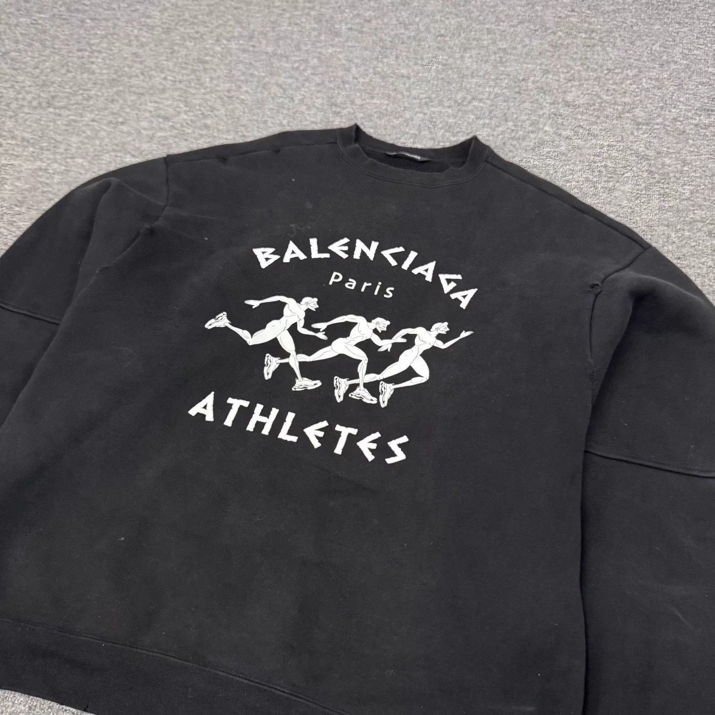 Balenciaga Balenciaga SS21 Marathon Destroyed Hoodie Size S 99 New Size US S / EU 44-46 / 1 - 4 Thumbnail