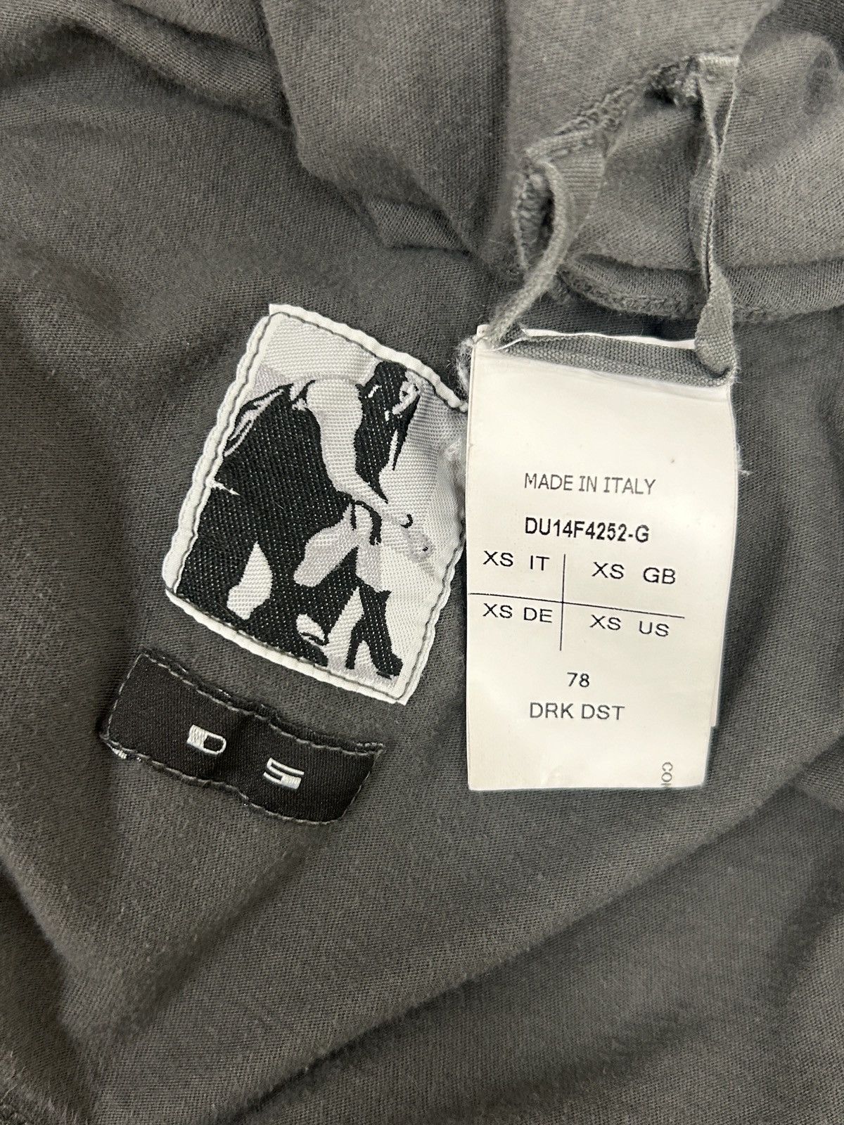 Rick Owens Drkshdw Dust Level Tee Size US XS / EU 42 / 0 - 6 Thumbnail