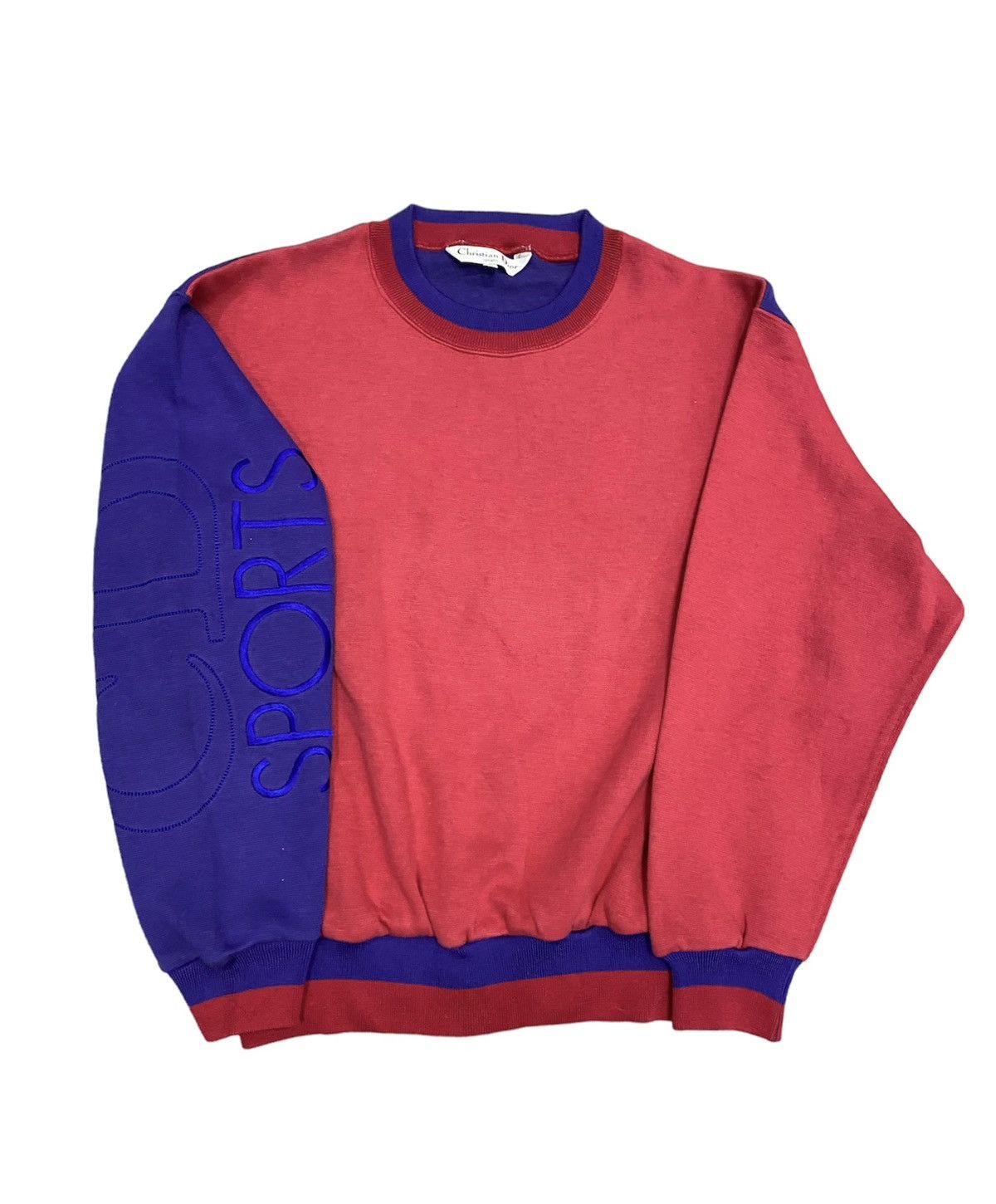 Dior 1990s Cristian Dior Sport Big Logo Embroidered sleeve Size US M / EU 48-50 / 2 - 1 Thumbnail
