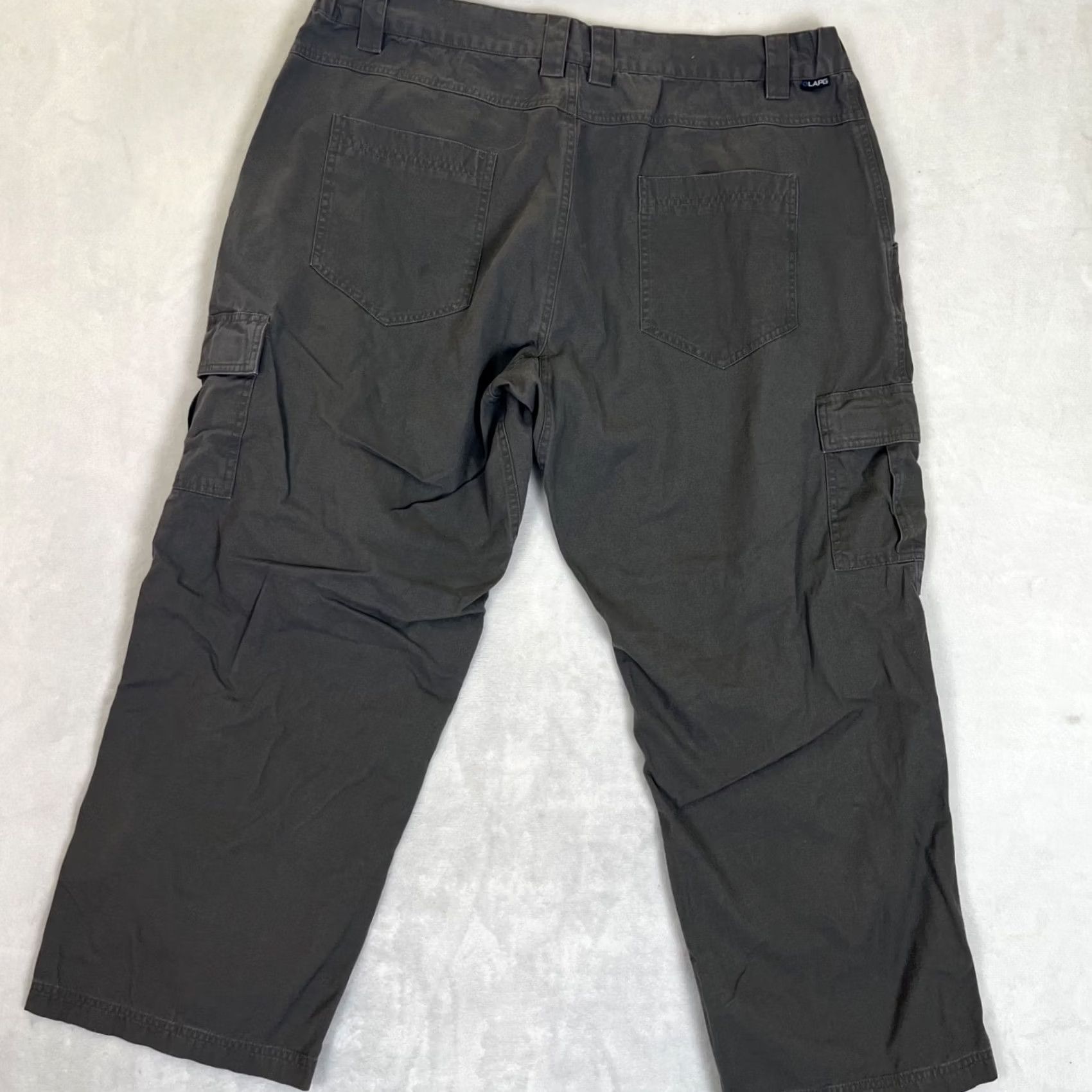 Doublet LAPG Urban Recon Pants Mens 42x30 Gray Double Knee Ripstop Cargo Pants Size US 42 / EU 58 - 6 Thumbnail