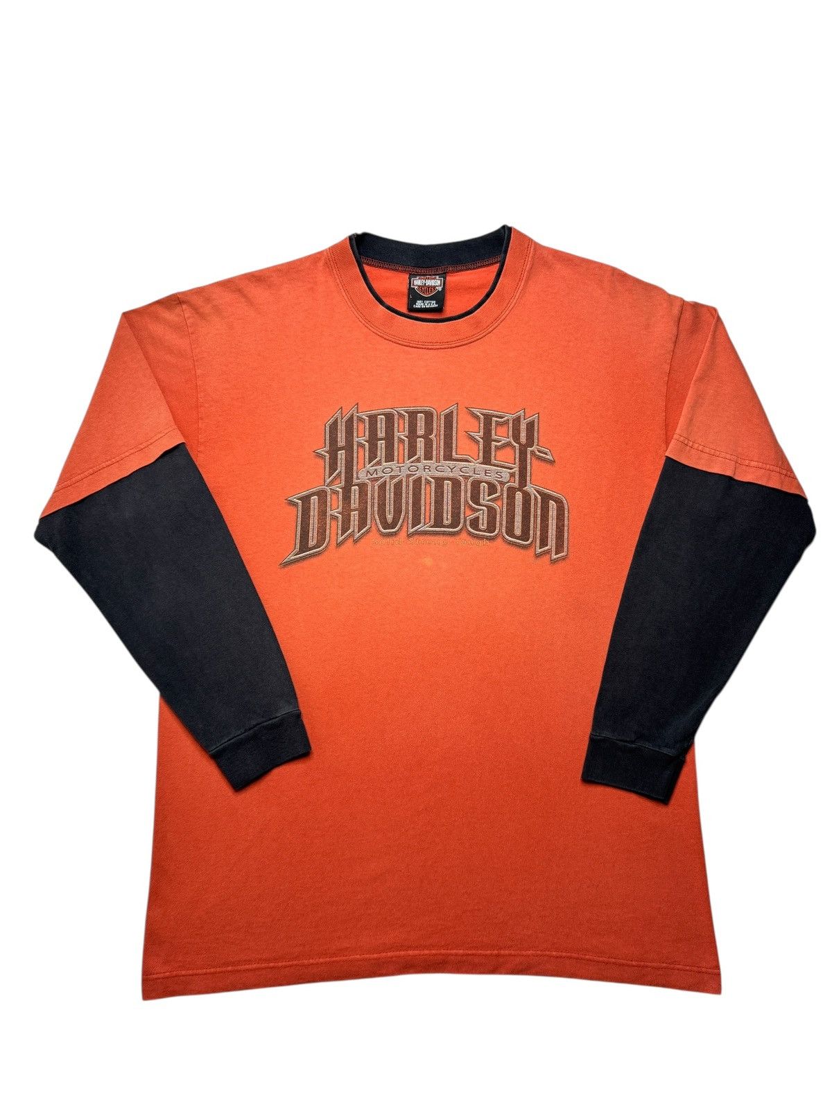 Harley Davidson Vintage 2000’s Harley Davidson Louisiana Long Sleeve Shirt Size US L / EU 52-54 / 3 - 1 Thumbnail