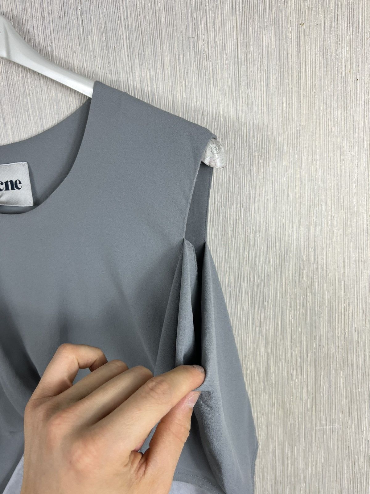 Acne Studios Archive Acne Studios Duchamp SS/09 asymmetrical midi dress Size XS / US 0-2 / IT 36-38 - 10 Thumbnail