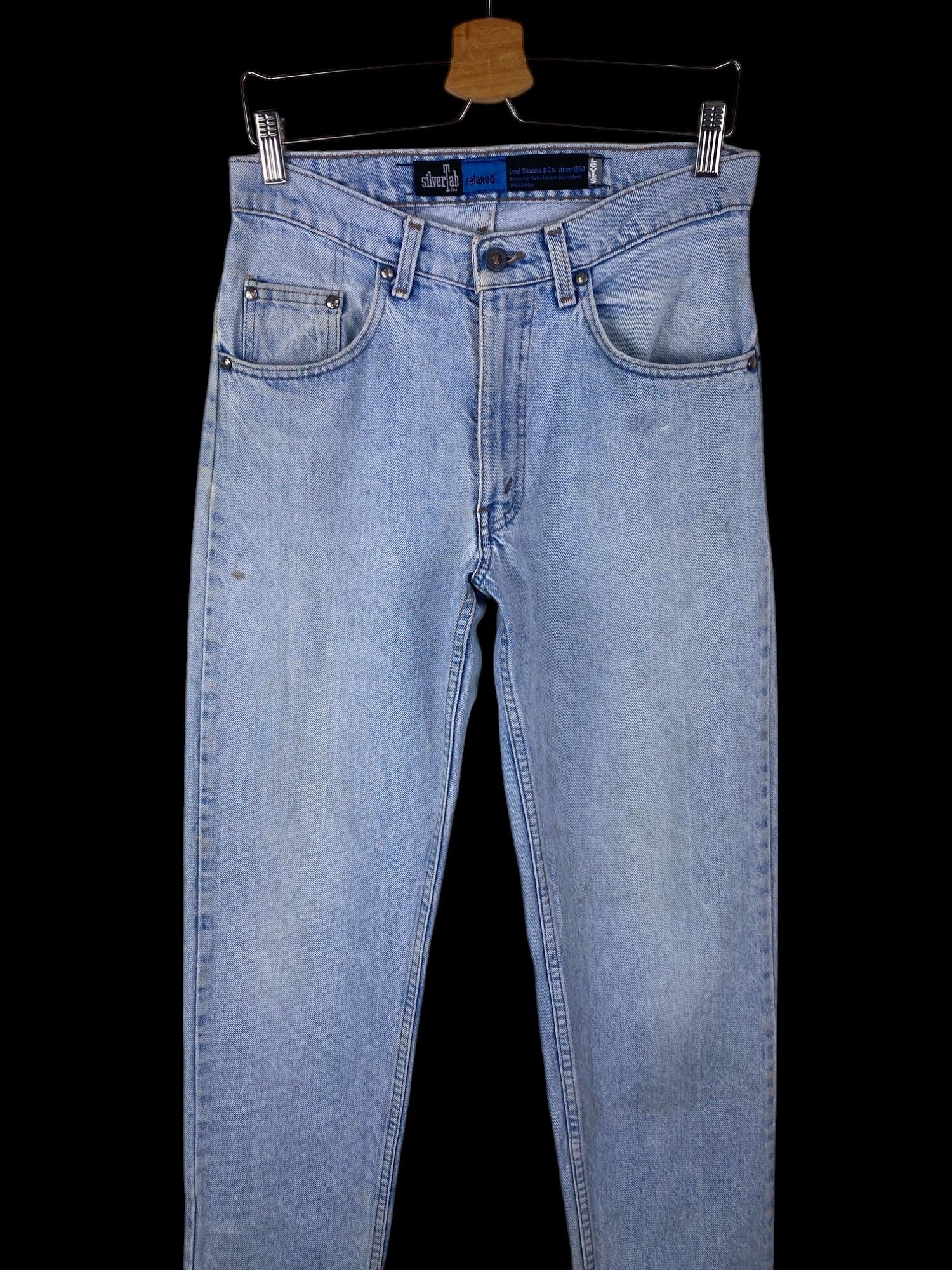 Levi's Vintage Levis Silvertab Relaxed Tapered leg USA 549 buttom Size US 29 - 3 Thumbnail