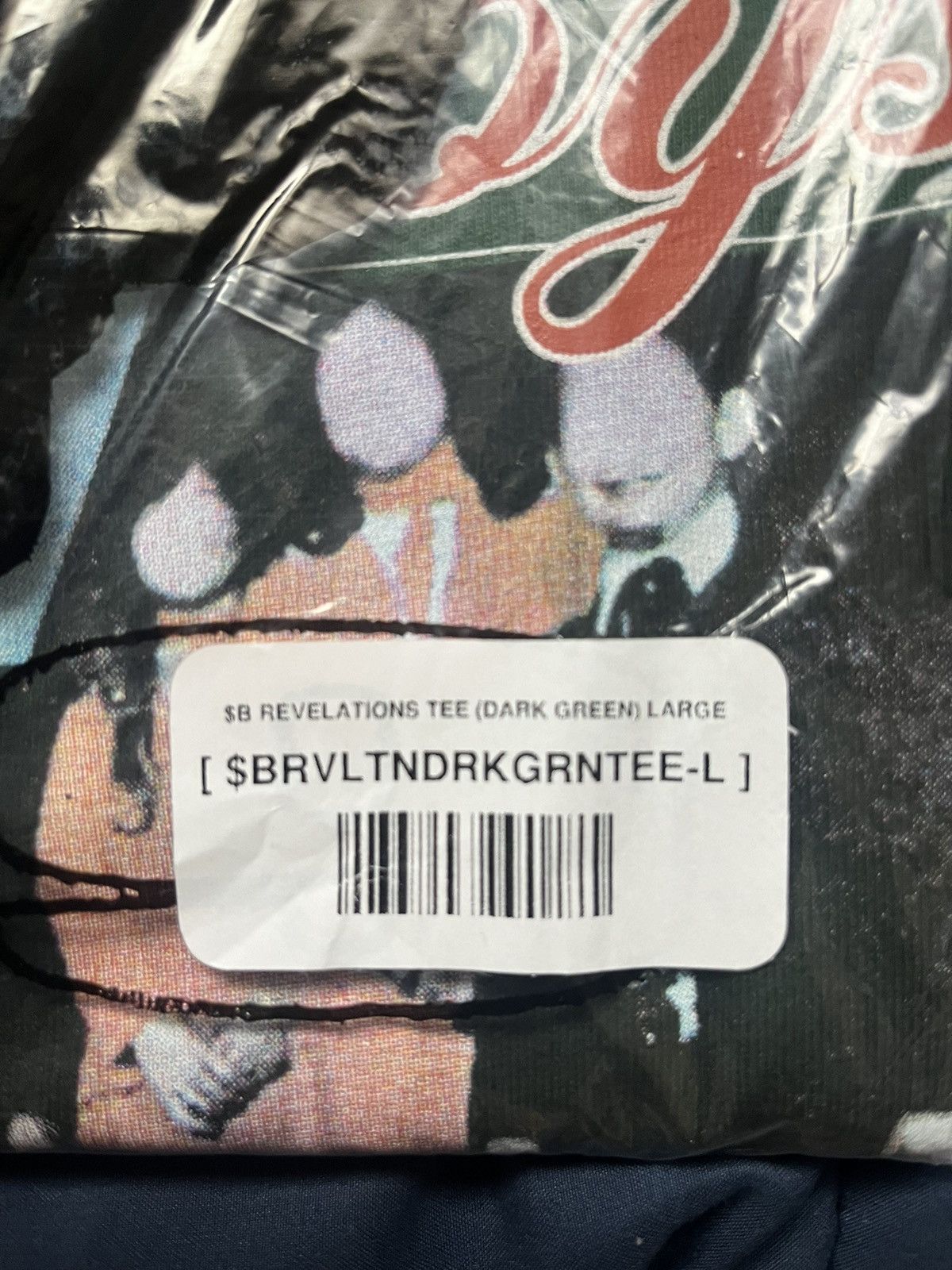 Band Tees $b Tee (Green) Size US L / EU 52-54 / 3 - 4 Thumbnail