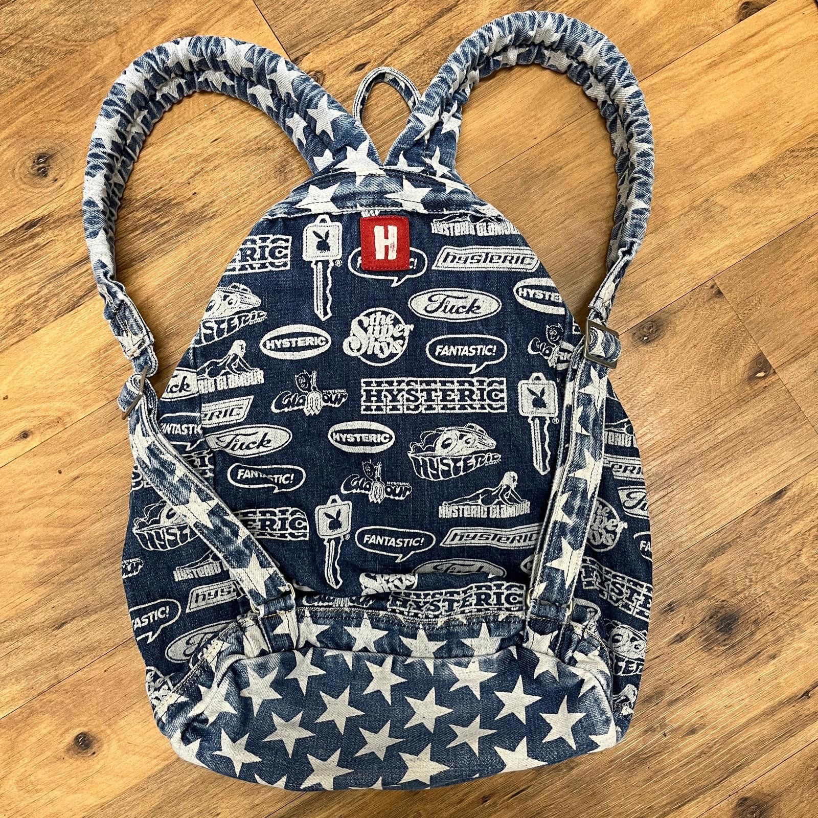 Hysteric Glamour Hysteric Glamour Denim Backpack Size ONE SIZE - 6 Thumbnail