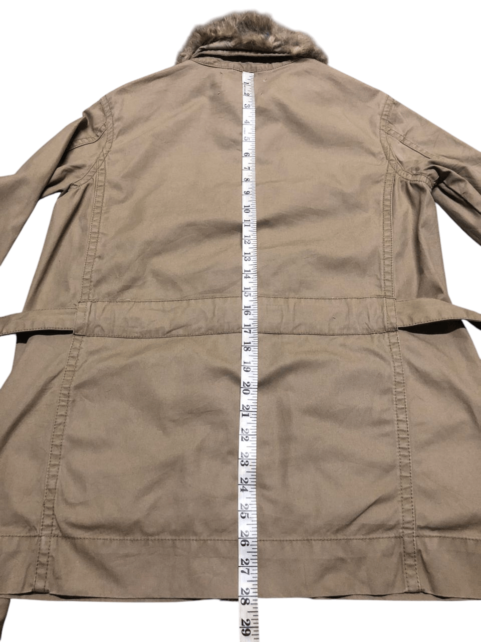 Japanese Brand ANTHROPOLOGIE Faux Fur-Trimmed Field Parka Jacket size xs Size M / US 6-8 / IT 42-44 - 18 Thumbnail
