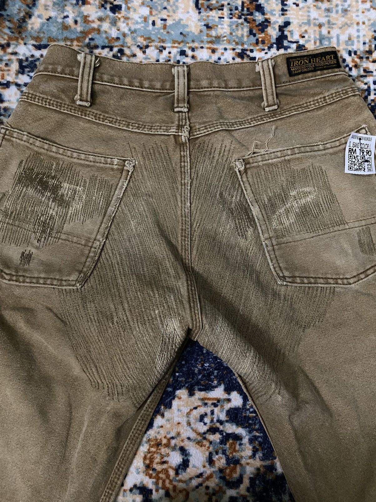Iron Heart IRON HEART HEAVY DUTY WORKWEAR PANTS Size US 30 / EU 46 - 6 Thumbnail
