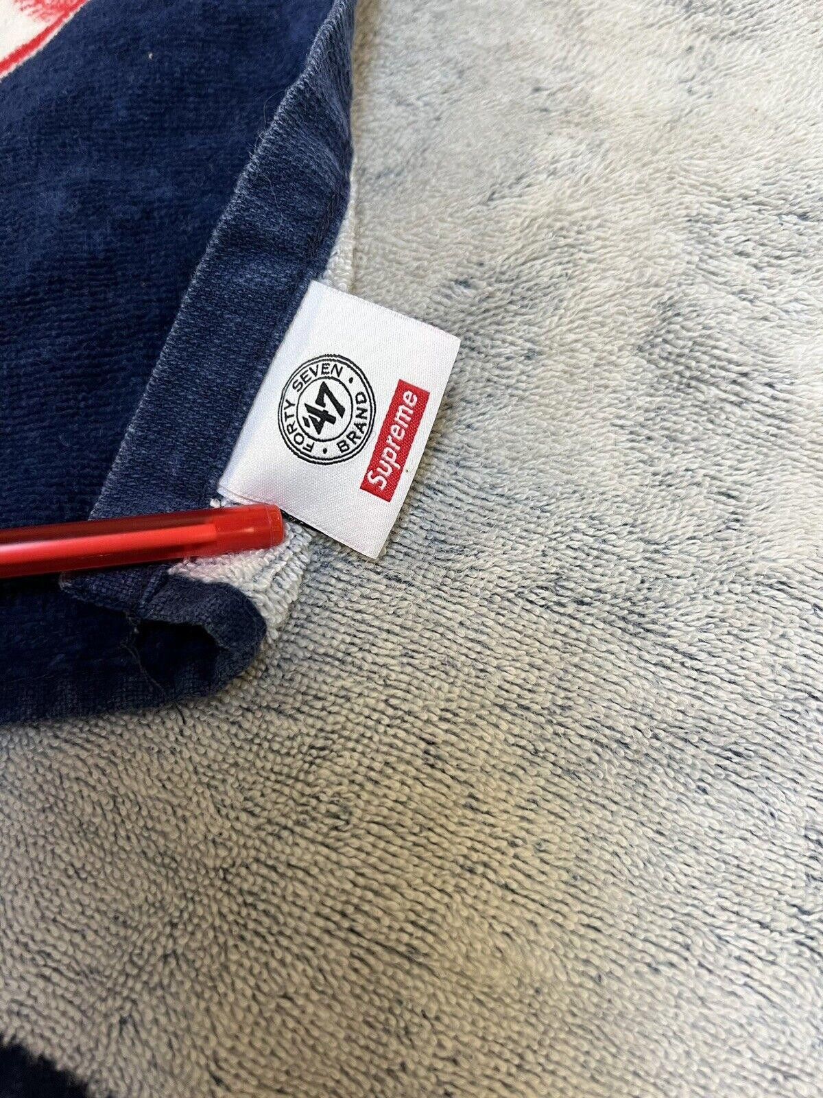 Designer Supreme x 47’ Brand New York Yankees Hand Towel Navy 2015 Size ONE SIZE - 6 Thumbnail
