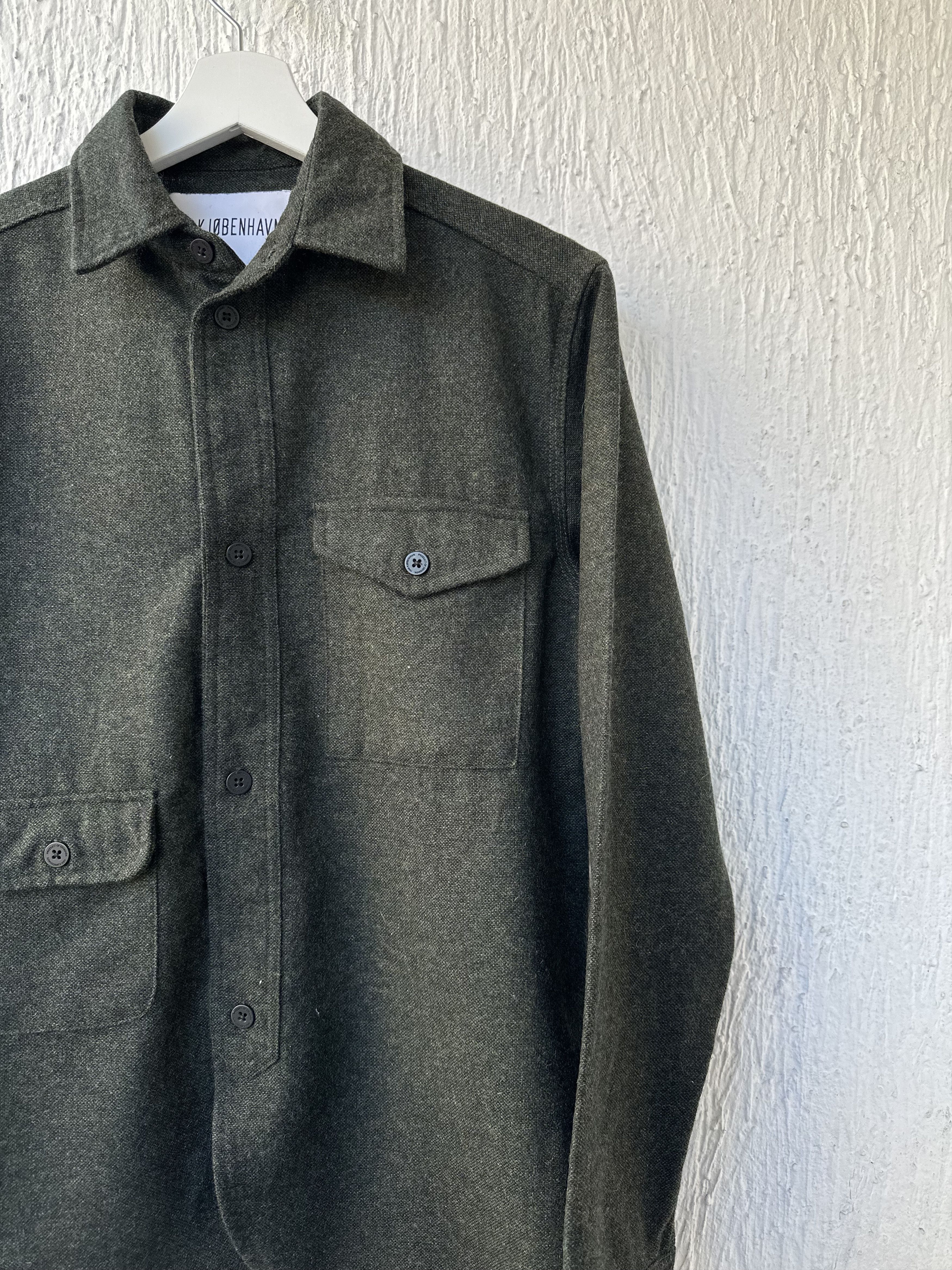 Han Kjobenhavn wool blend army shirt Size US S / EU 44-46 / 1 - 2 Thumbnail