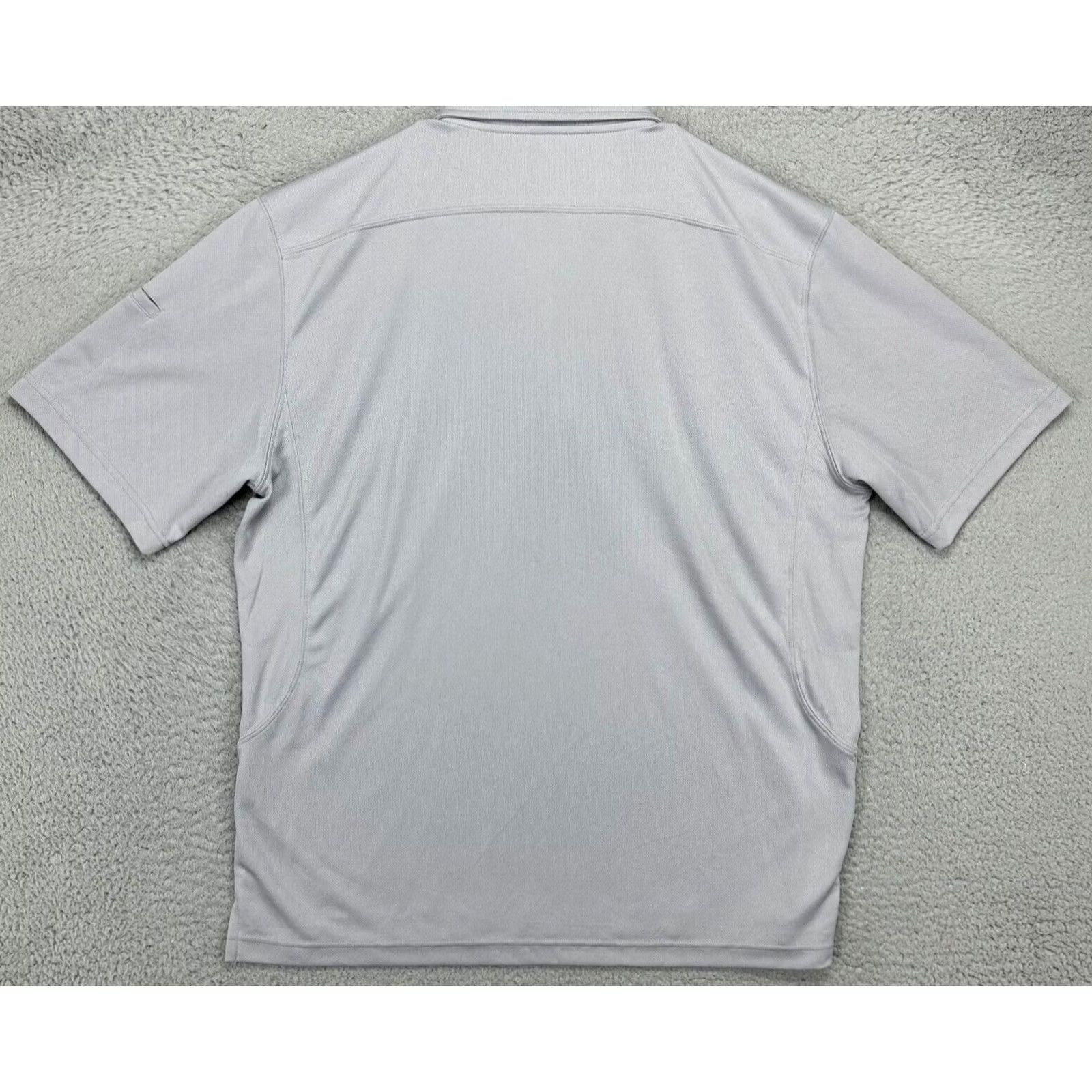 Vintage CQR Polo Shirt Adult XL Grey Short Sleeve Tactical Casual Outdoor Rugby Men NEW Size US XL / EU 56 / 4 - 3 Thumbnail