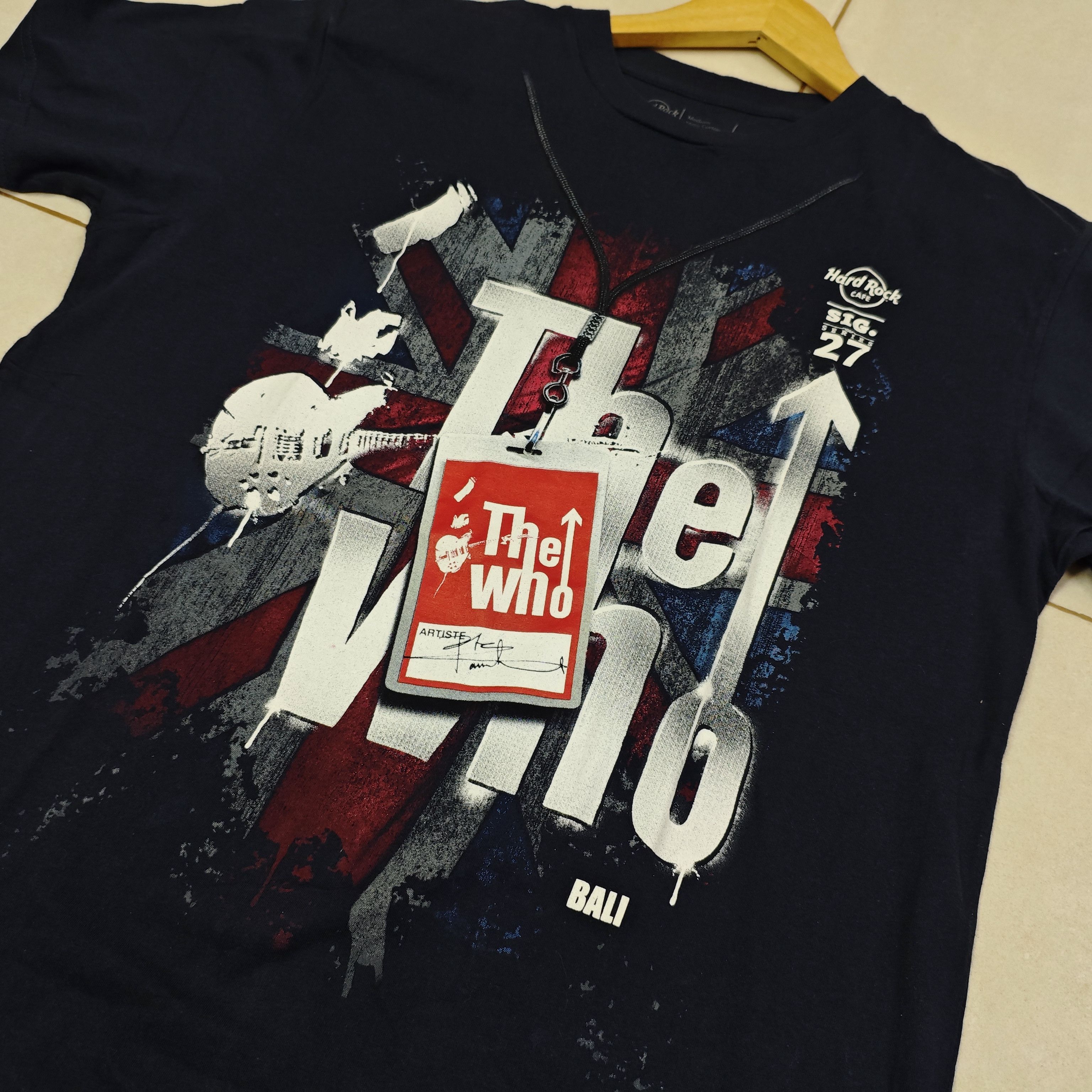 Band Tees THE WHO X HARD ROCK CAFE Bali Signature Series 27 Tee Size US M / EU 48-50 / 2 - 5 Thumbnail