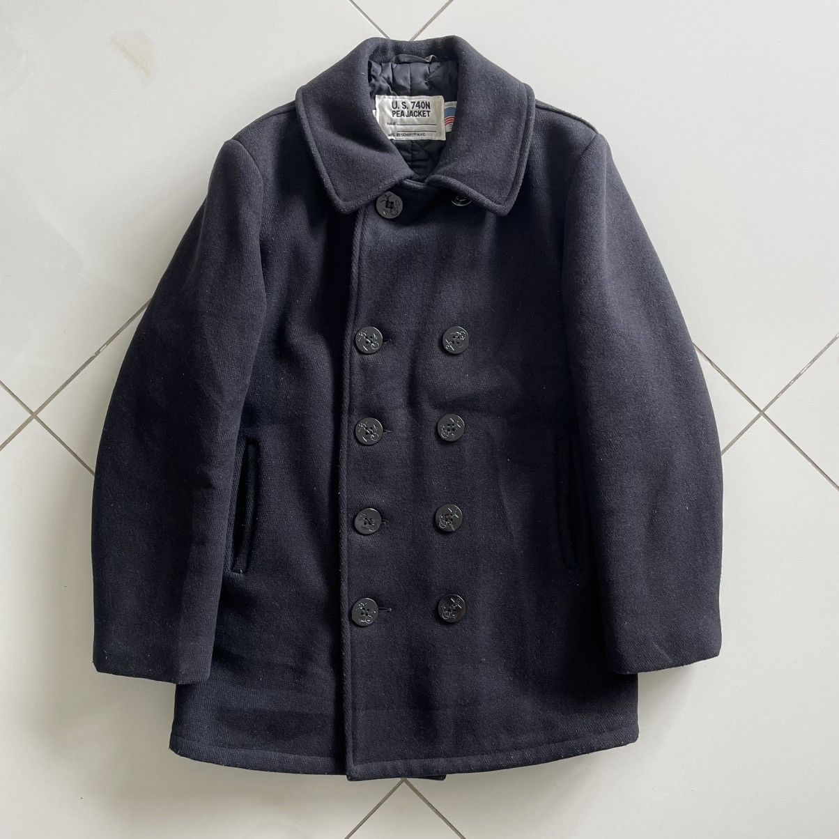 Schott 740N NYC Wool Pea-cot Jacket