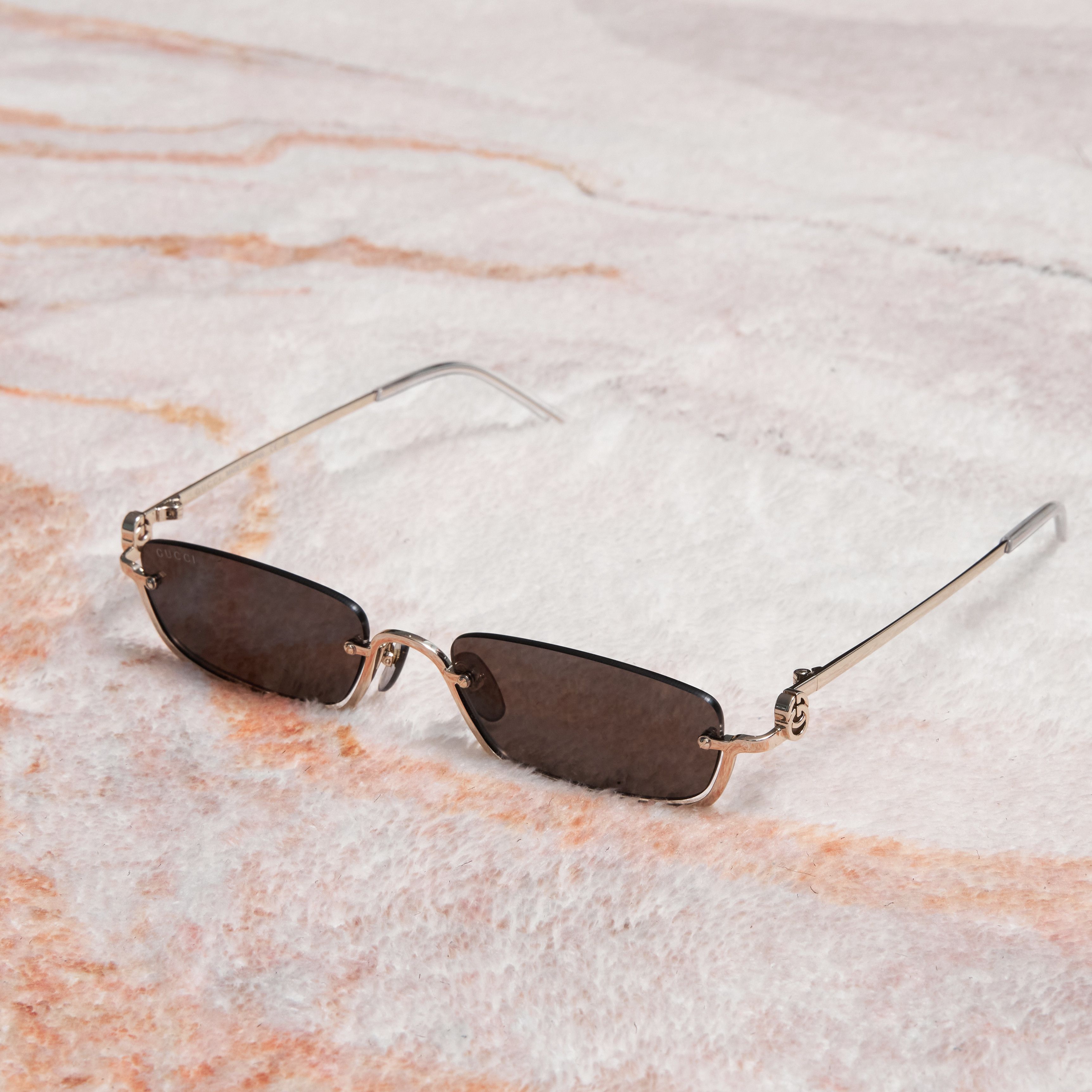 Gucci GUCCI GG1278S 001 GOLD Size ONE SIZE - 1 Thumbnail
